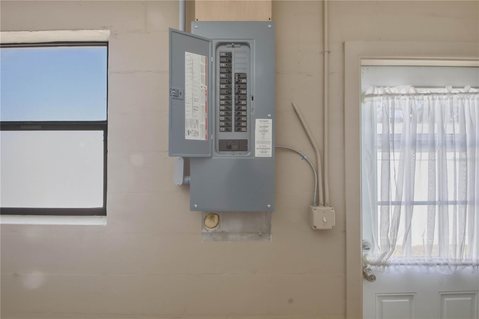 Recently updated Electrical Panel