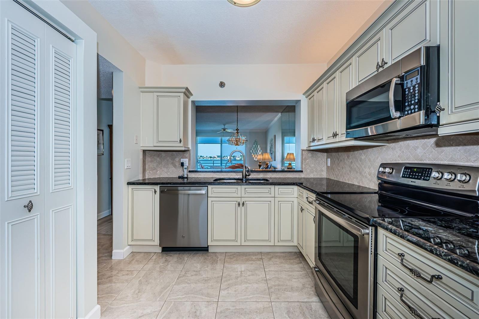 Kitchen has Abundant Storage