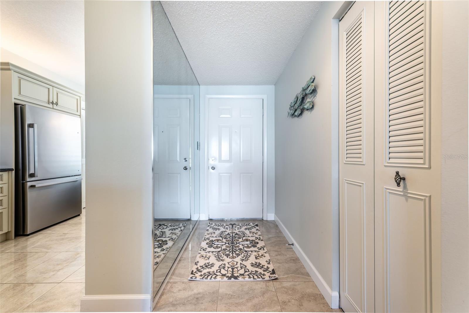 Interior Entrance to Condo