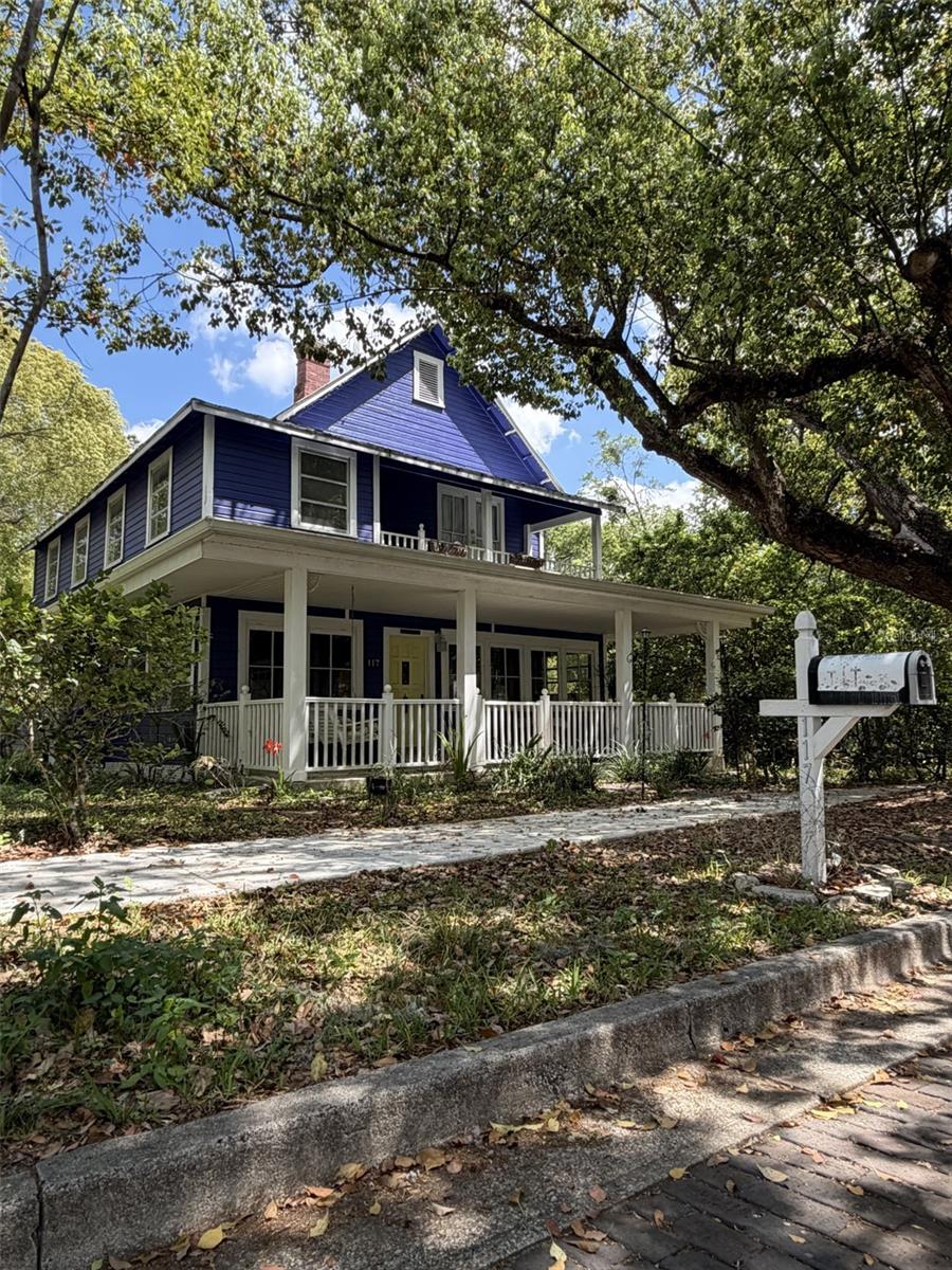 Front View of the Home