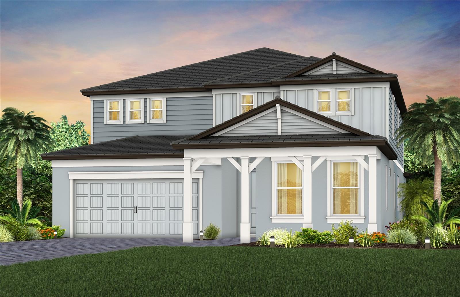 Exterior Rendering, Elevation CO2