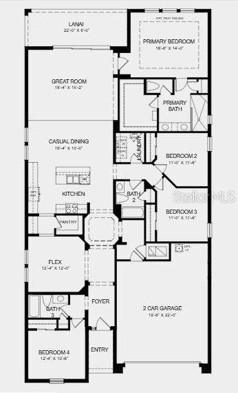 Additional Highlights Include: 8' interior doors and door at primary closet to laundry.