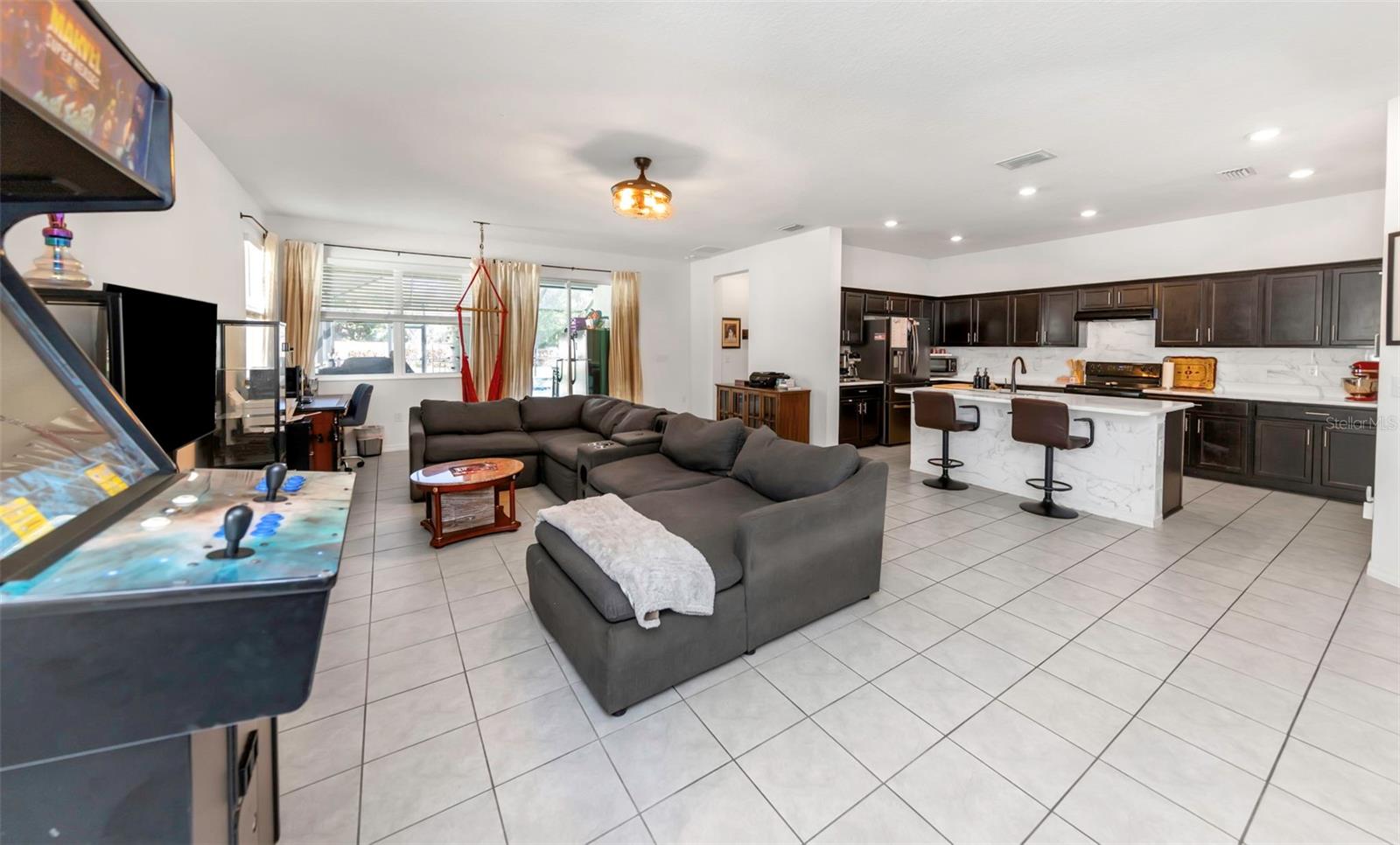 Living Room & Kitchen