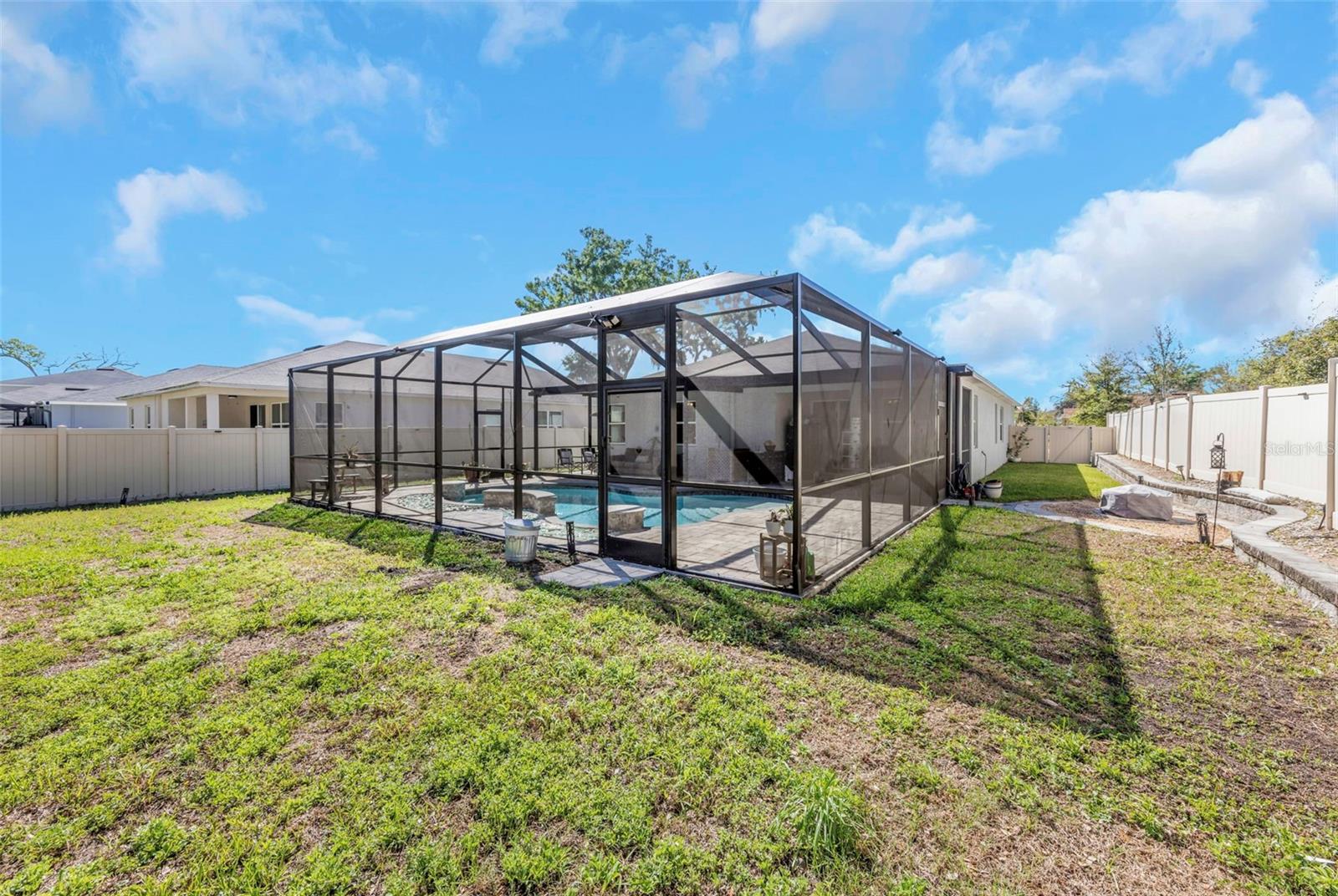 Fully Fenced In Yard