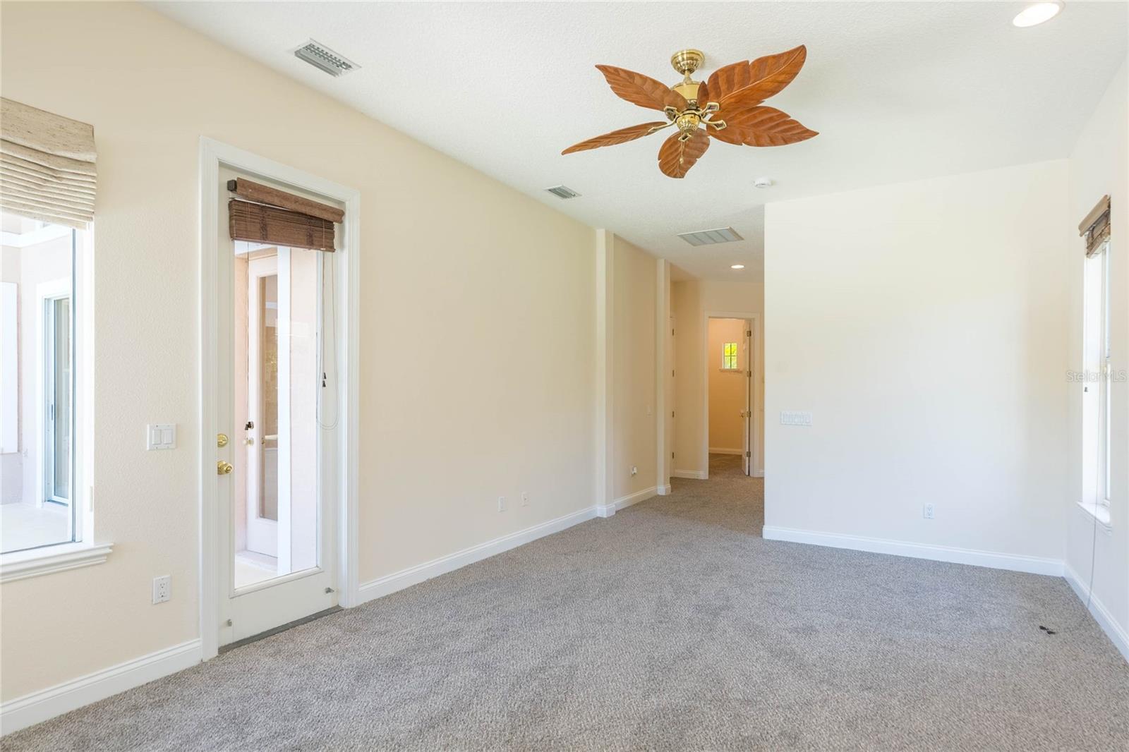 Primary offers access to the pool area