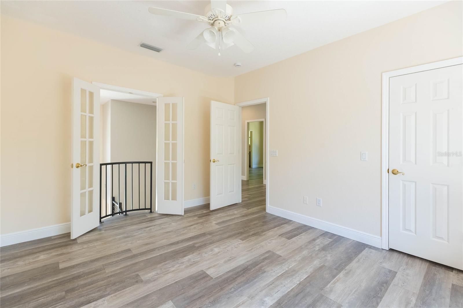 Bedroom #4 with Juliette balcony