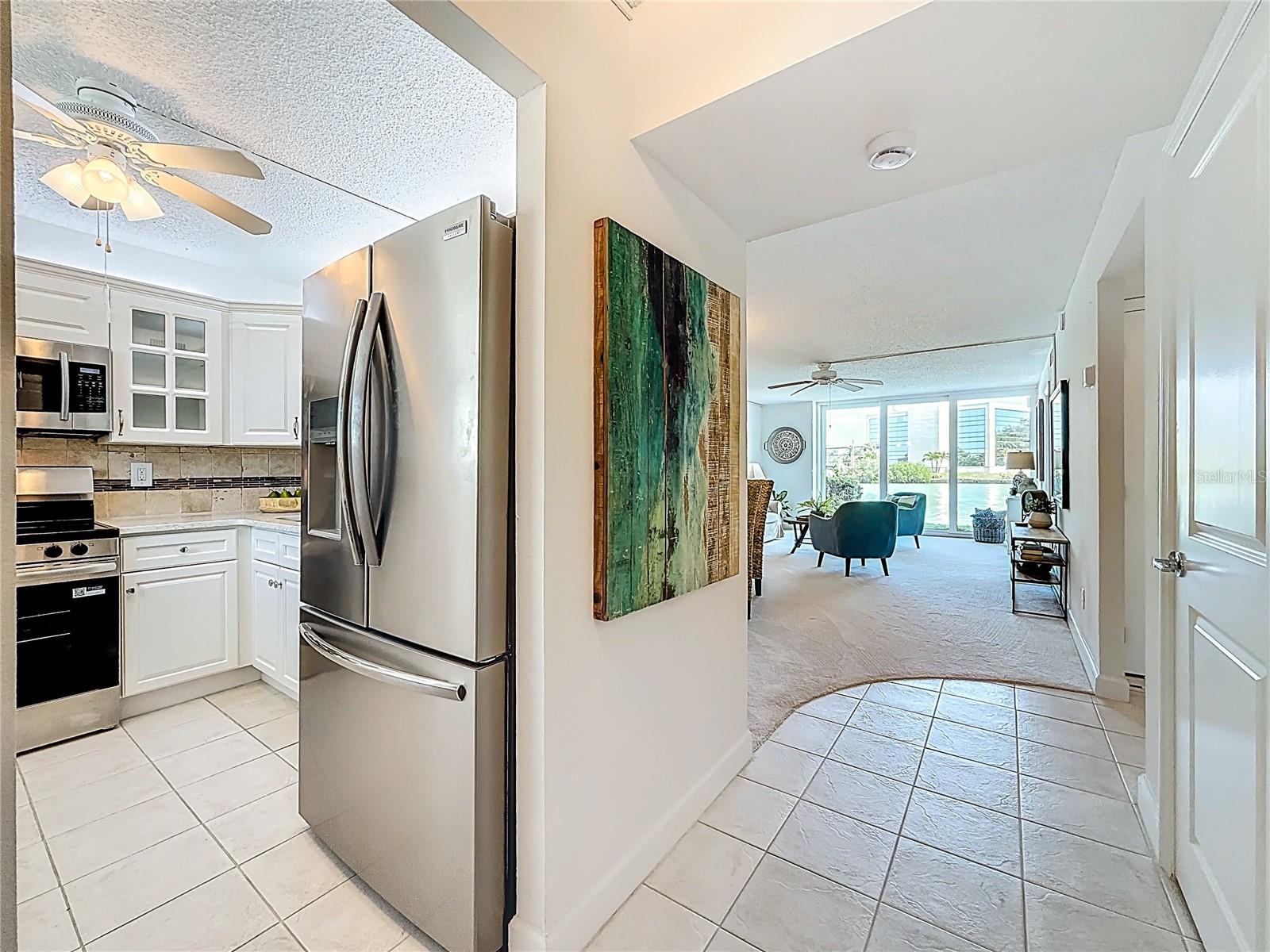 Kitchen on Left / Pantry on Right
