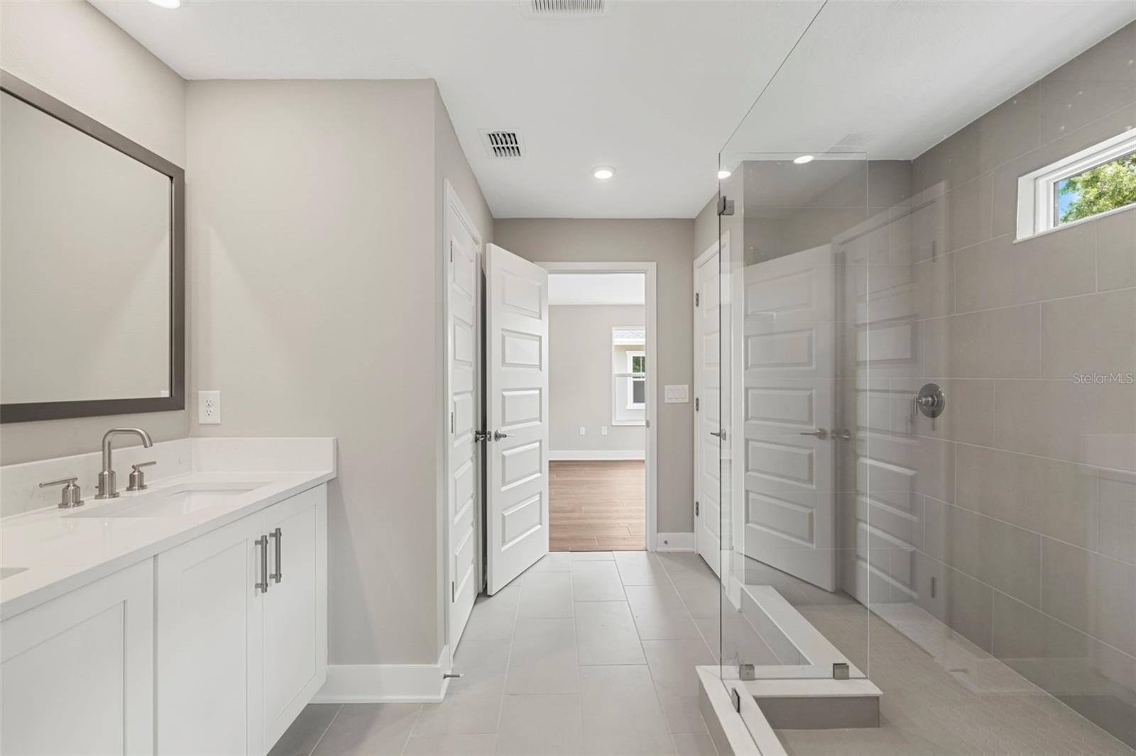 Master bathroom