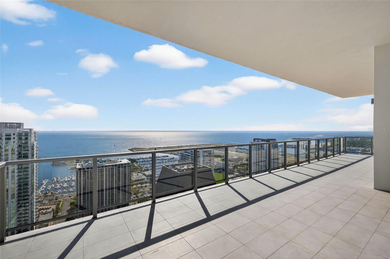 Expansive Terrace- Southeastern Views