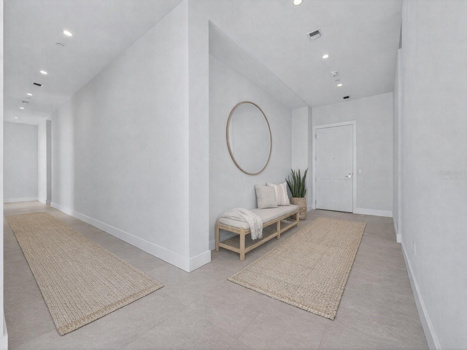 Virtually Staged- Entry Way