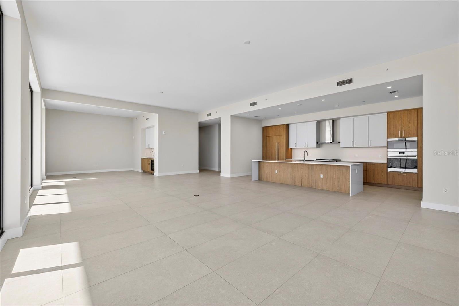 Kitchen/Greatroom/Dining/Den Combo