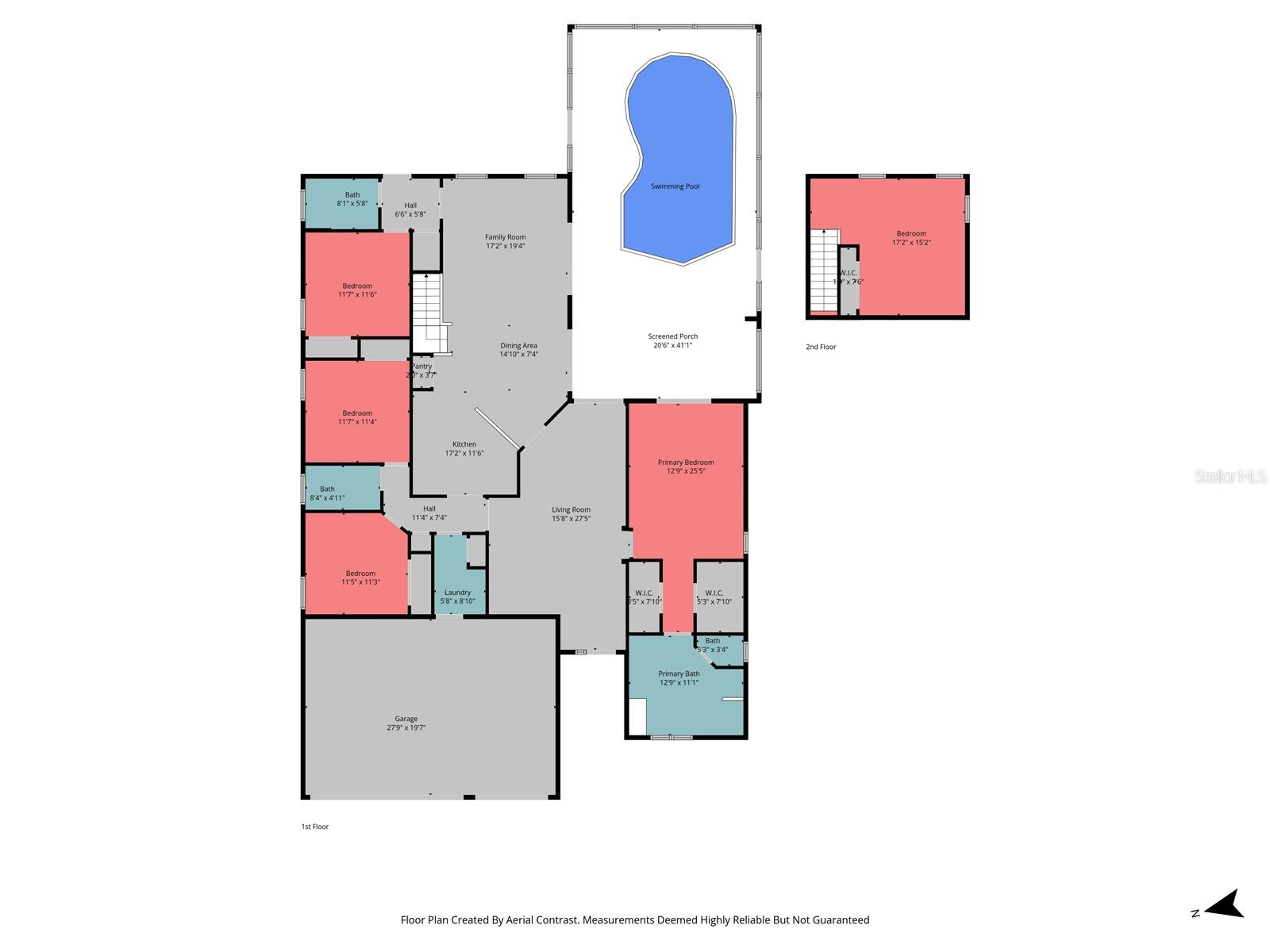 First Story Floor Plan With Dimensions