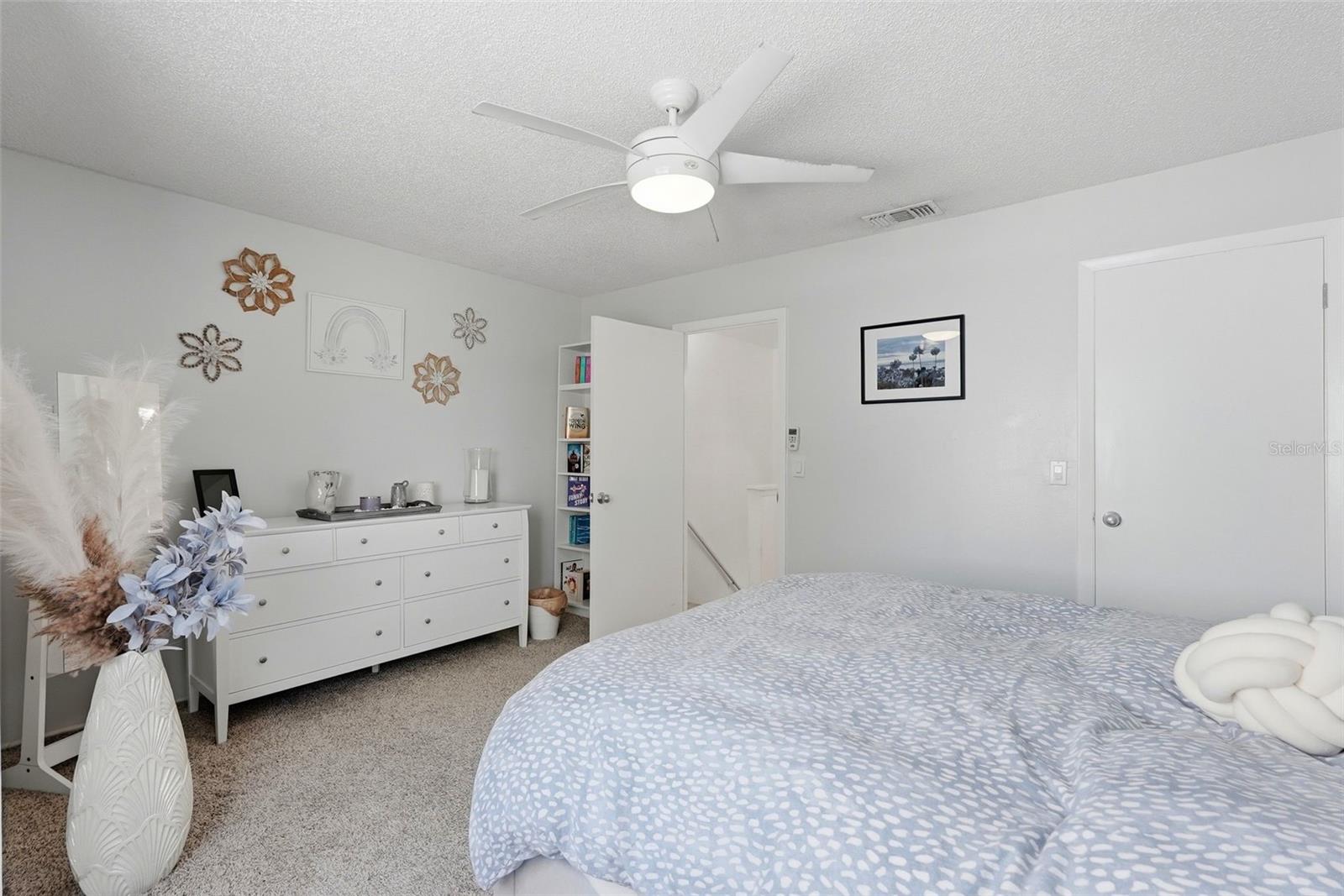 Large primary bedroom