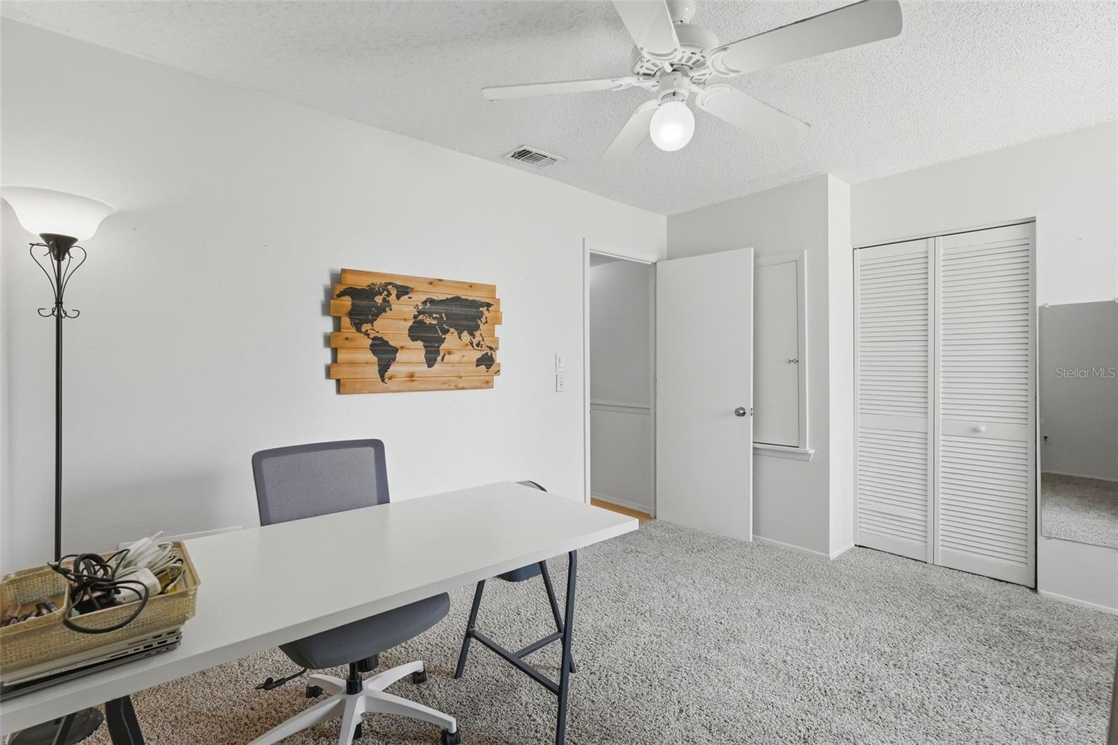 2nd bedroom upstairs functioning as an office