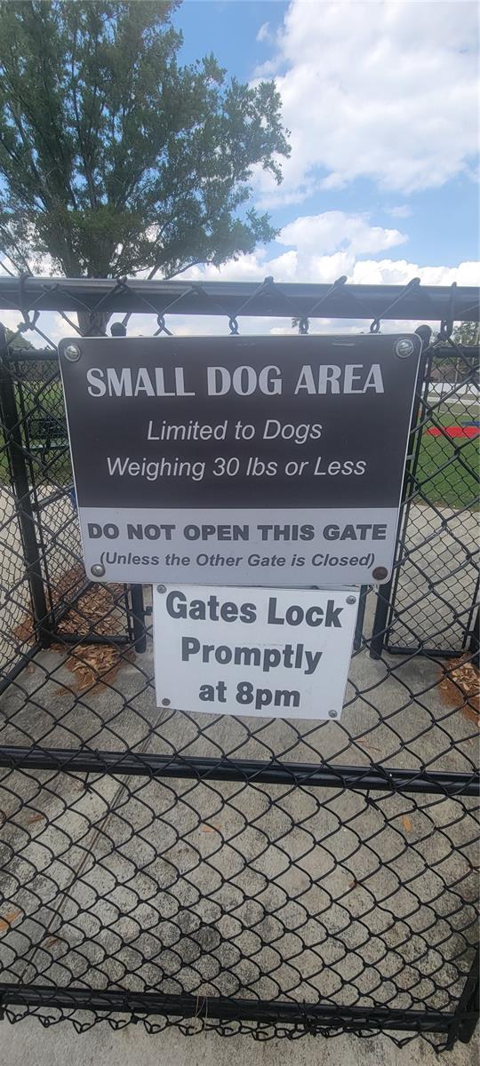 Amenities Area Dog park