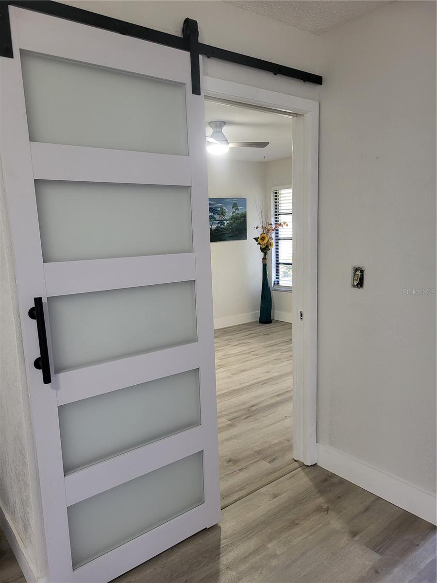 Entrance to primary bedroom