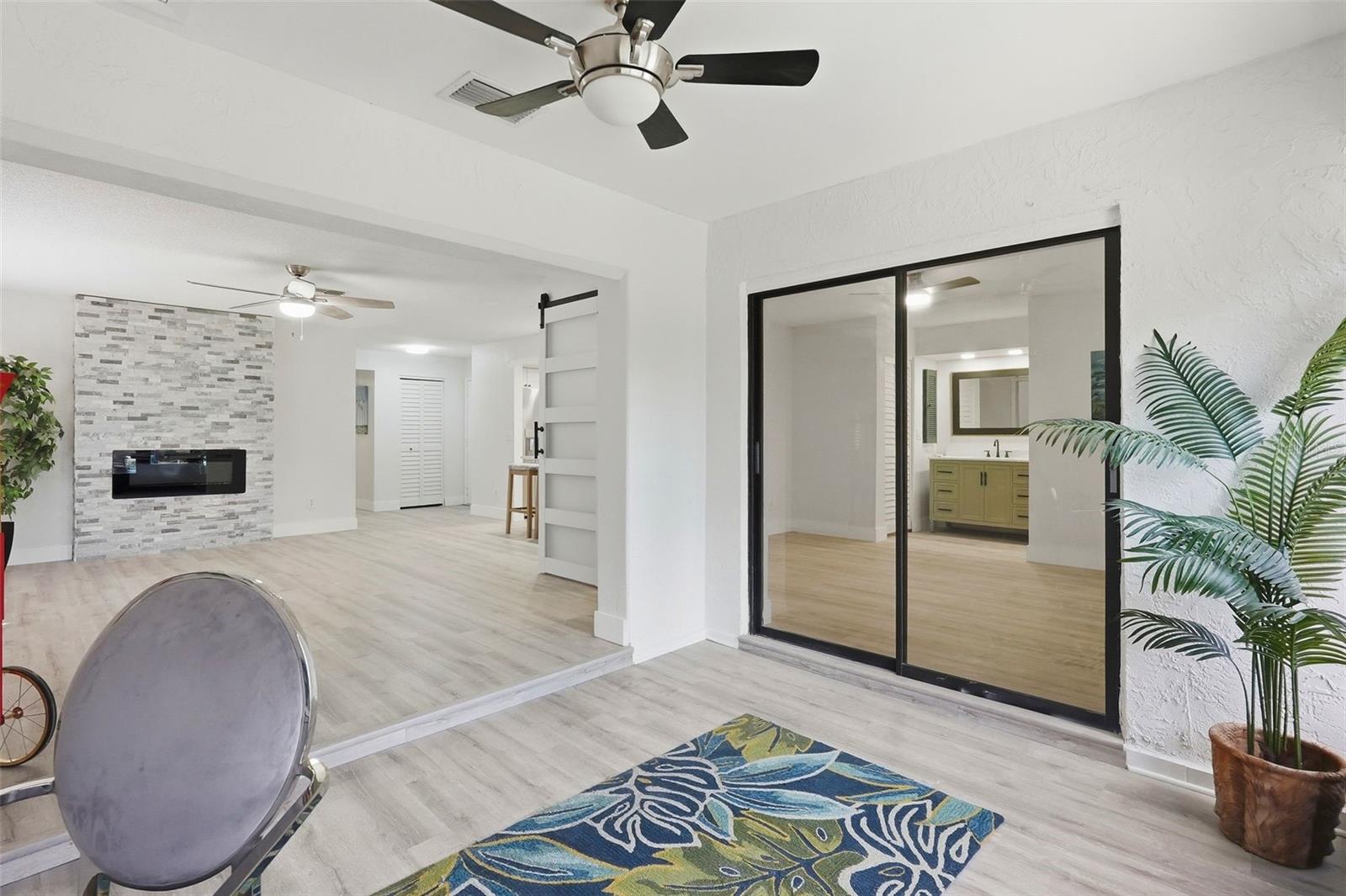 Ac ducted year round sunroom