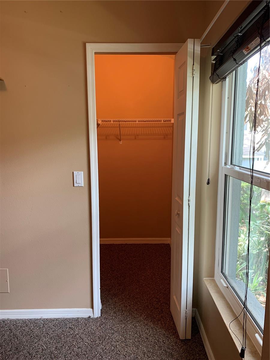 Bedroom 1 with walk in closet