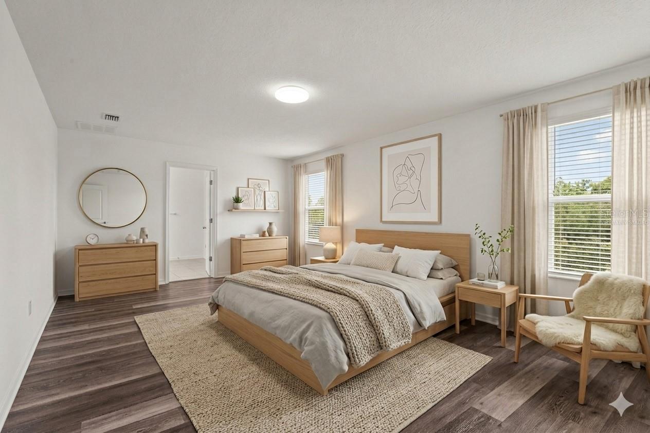 Primary Bedroom - Virtually Staged