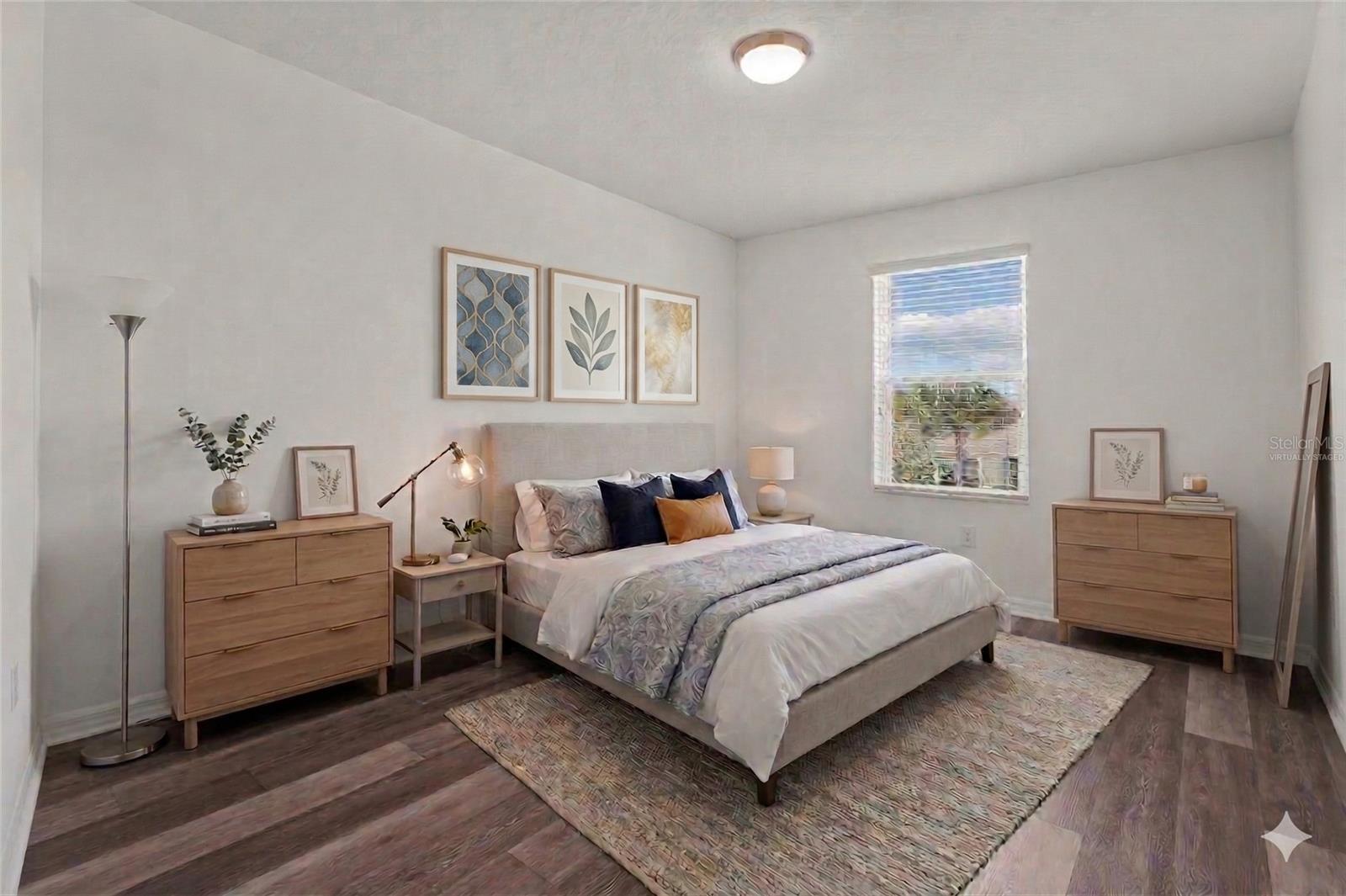 Bedroom 3 - Virtually Staged