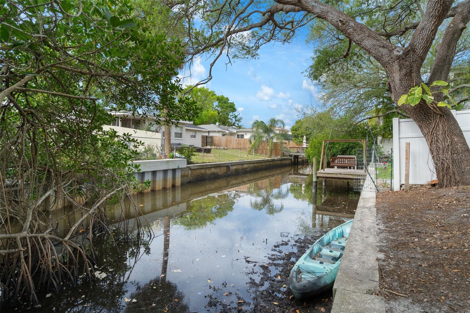 Canal to Old Tampa Bay