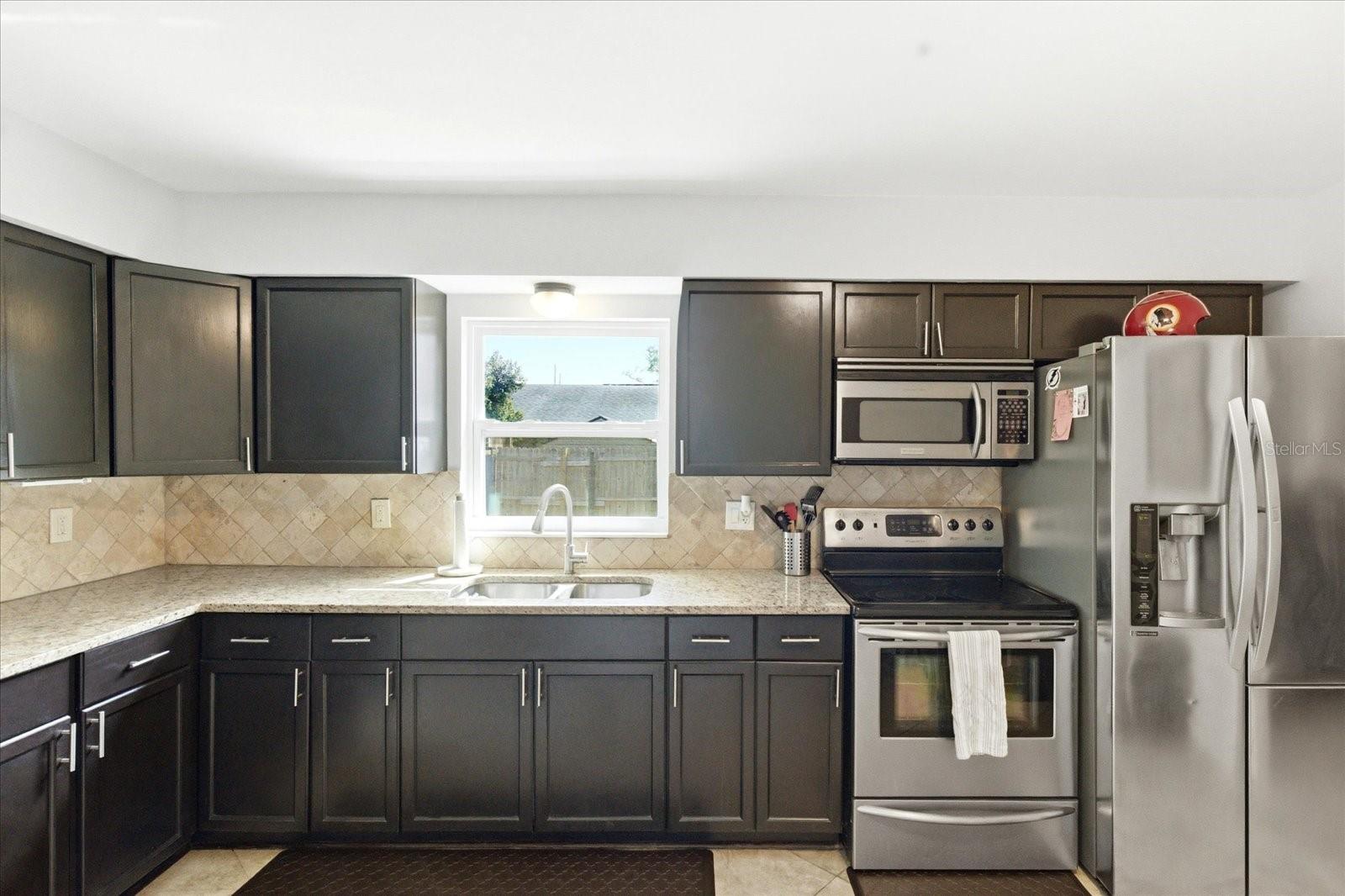 Kitchen with Granite Countertops