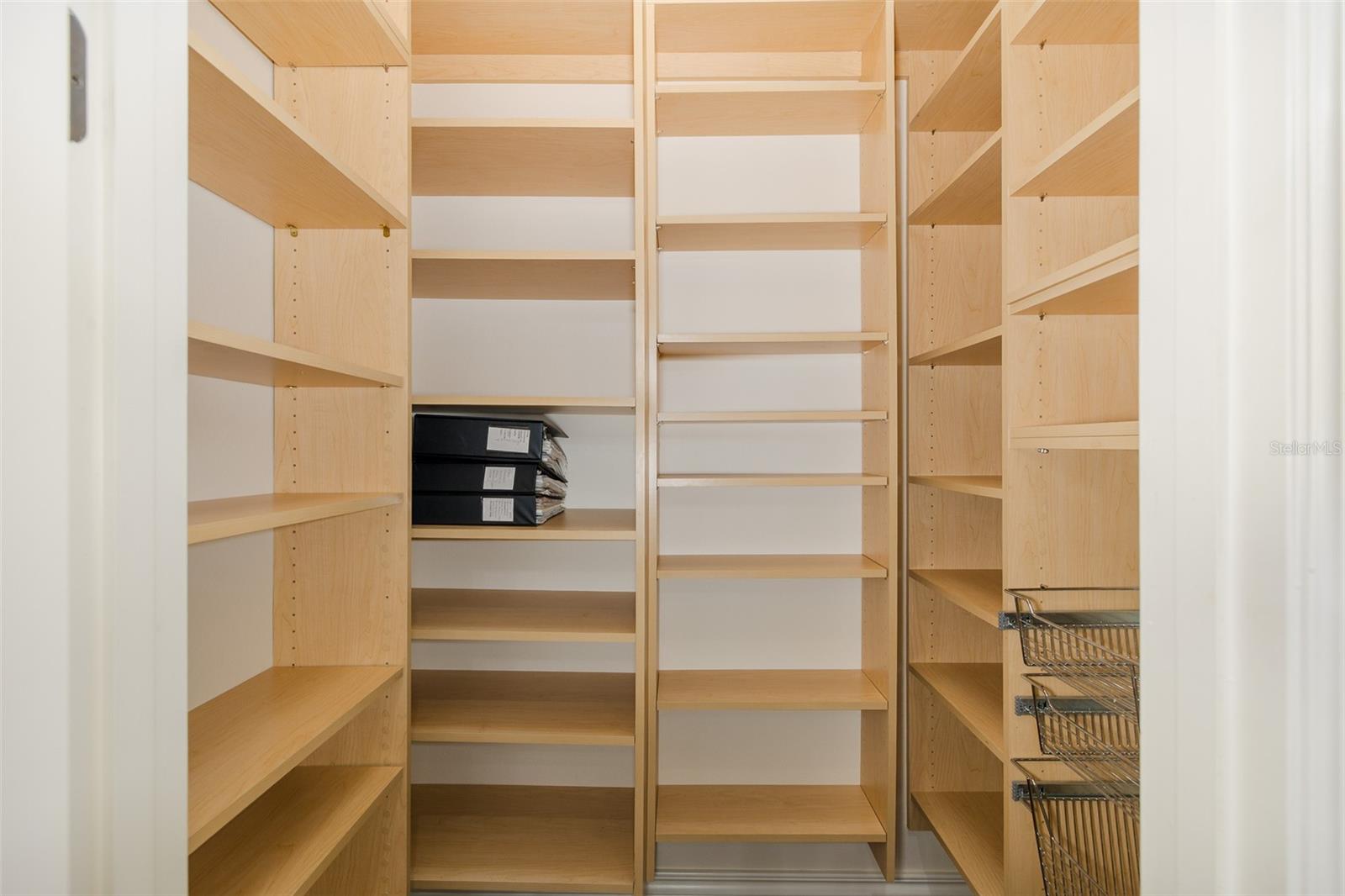 Custom Walk-in Pantry