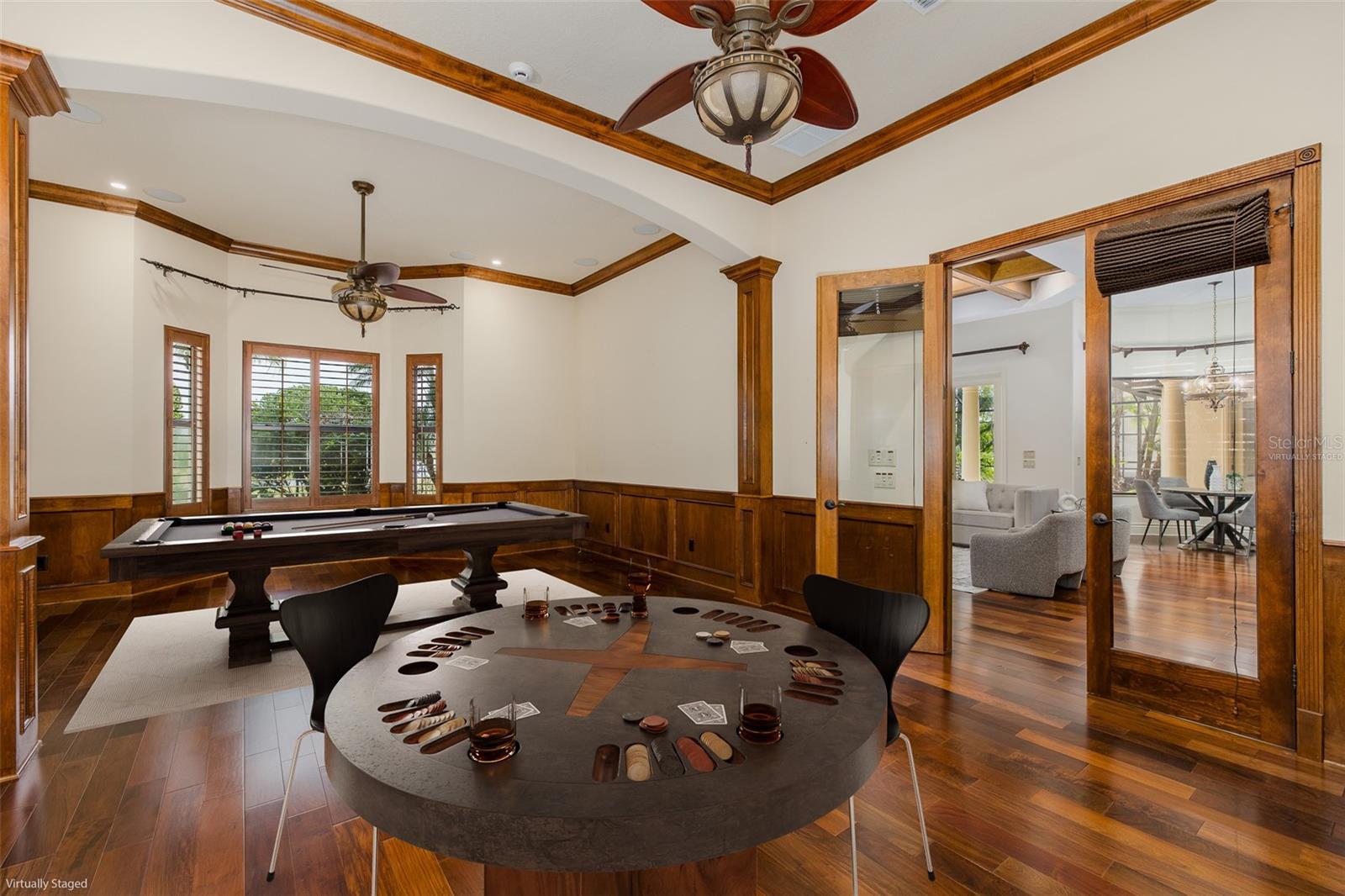 VIRTUALLY STAGED Game Room/Bonus Room