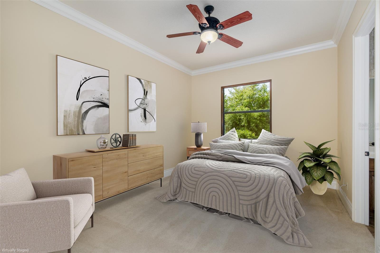 VIRTUALLY STAGED Bedroom #2