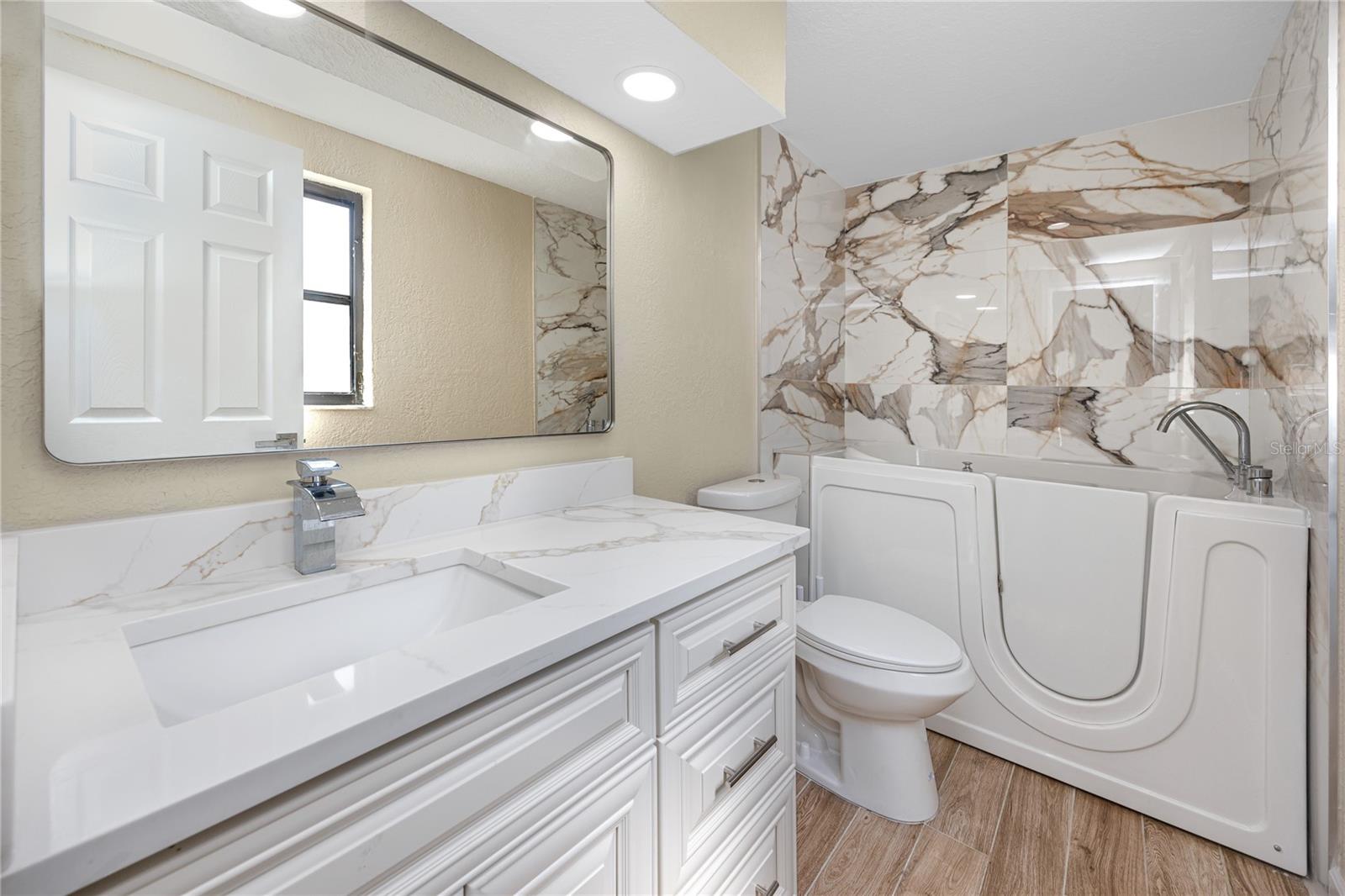 Primary Bathroom, ensuite, at 9903 San Mateo Way, Port Richey, FL 34668