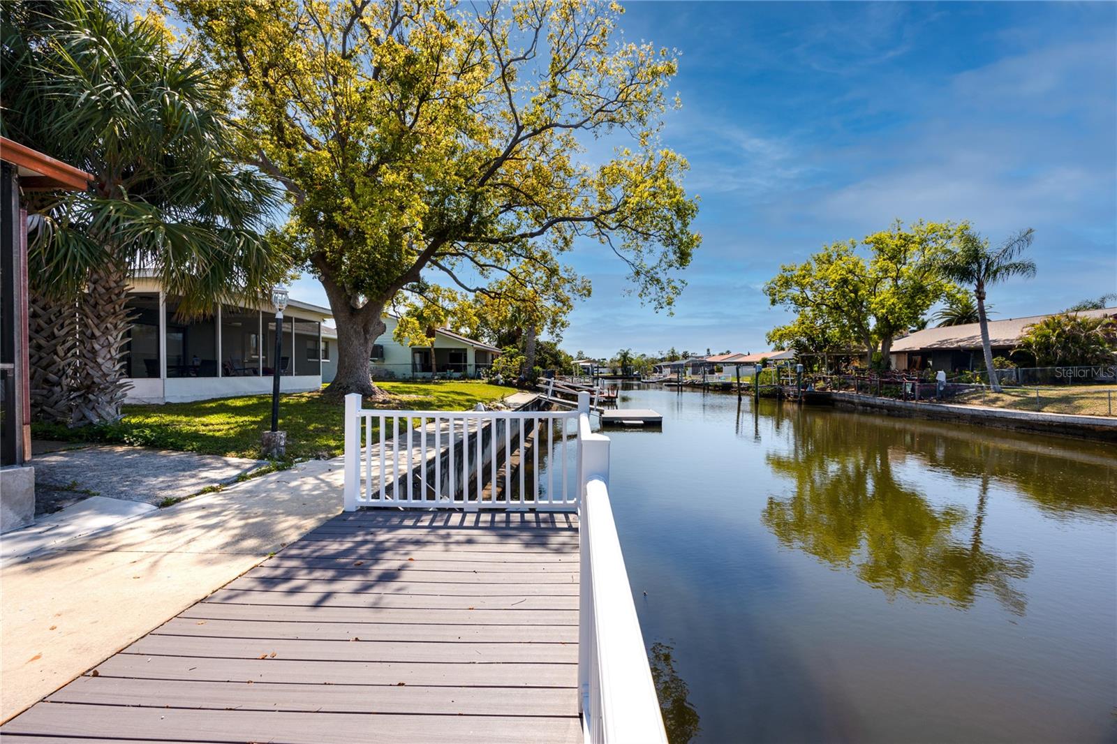 Dock at 9903 San Mateo Way, Port Richey, FL 34668