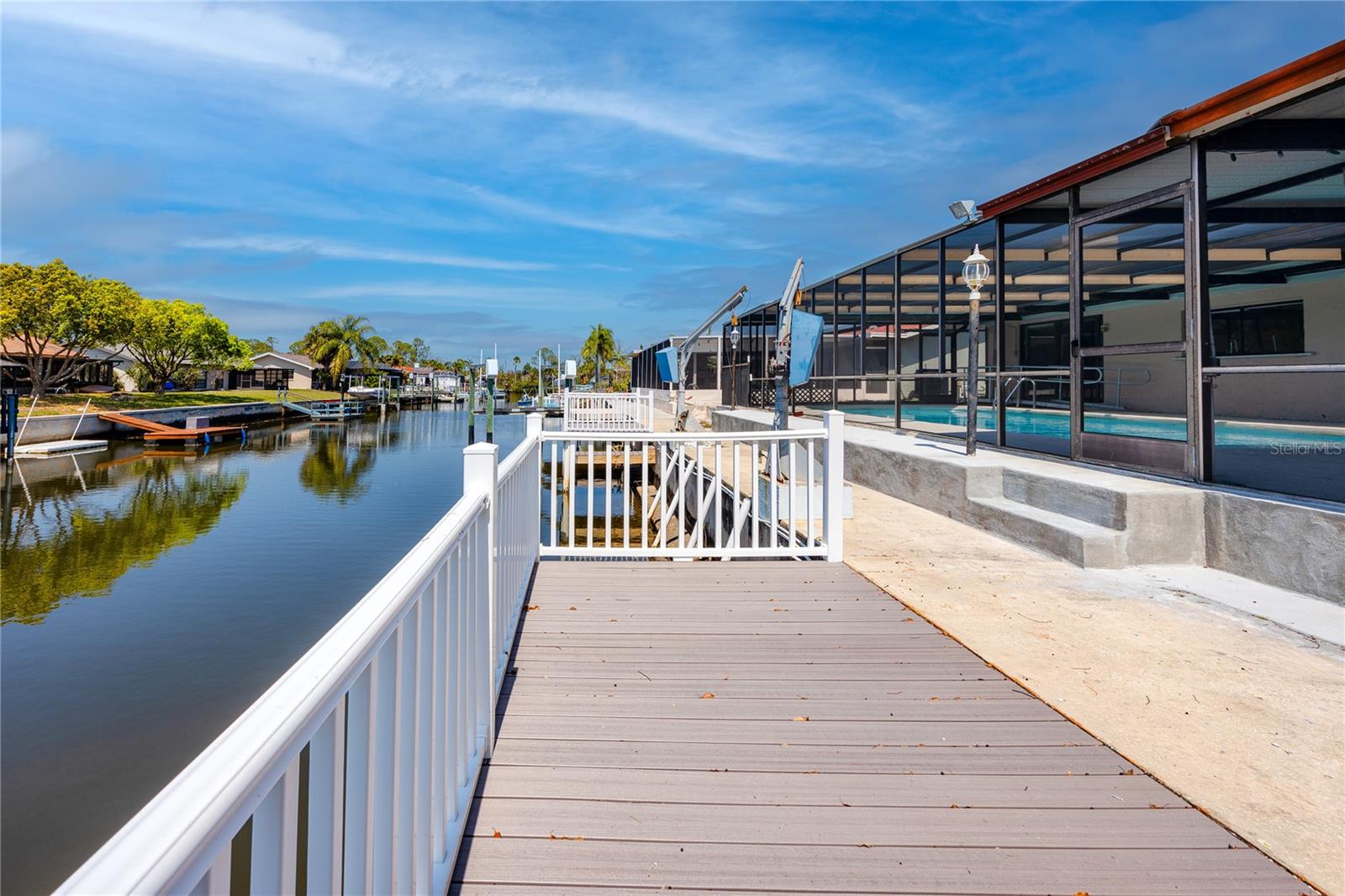 Dock at 9903 San Mateo Way, Port Richey, FL 34668