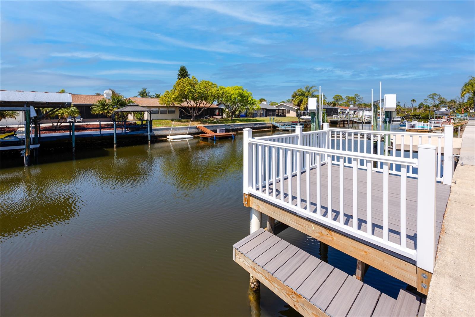 Dock at 9903 San Mateo Way, Port Richey, FL 34668