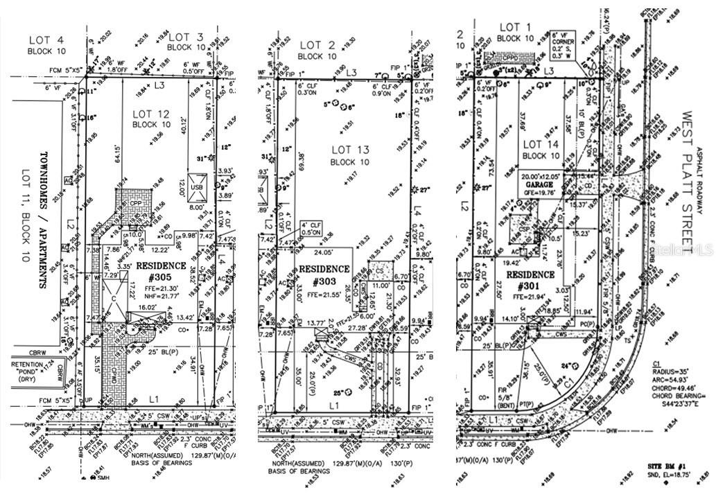 305 S Audubon, 303 S Audubon, 301 S Audubon