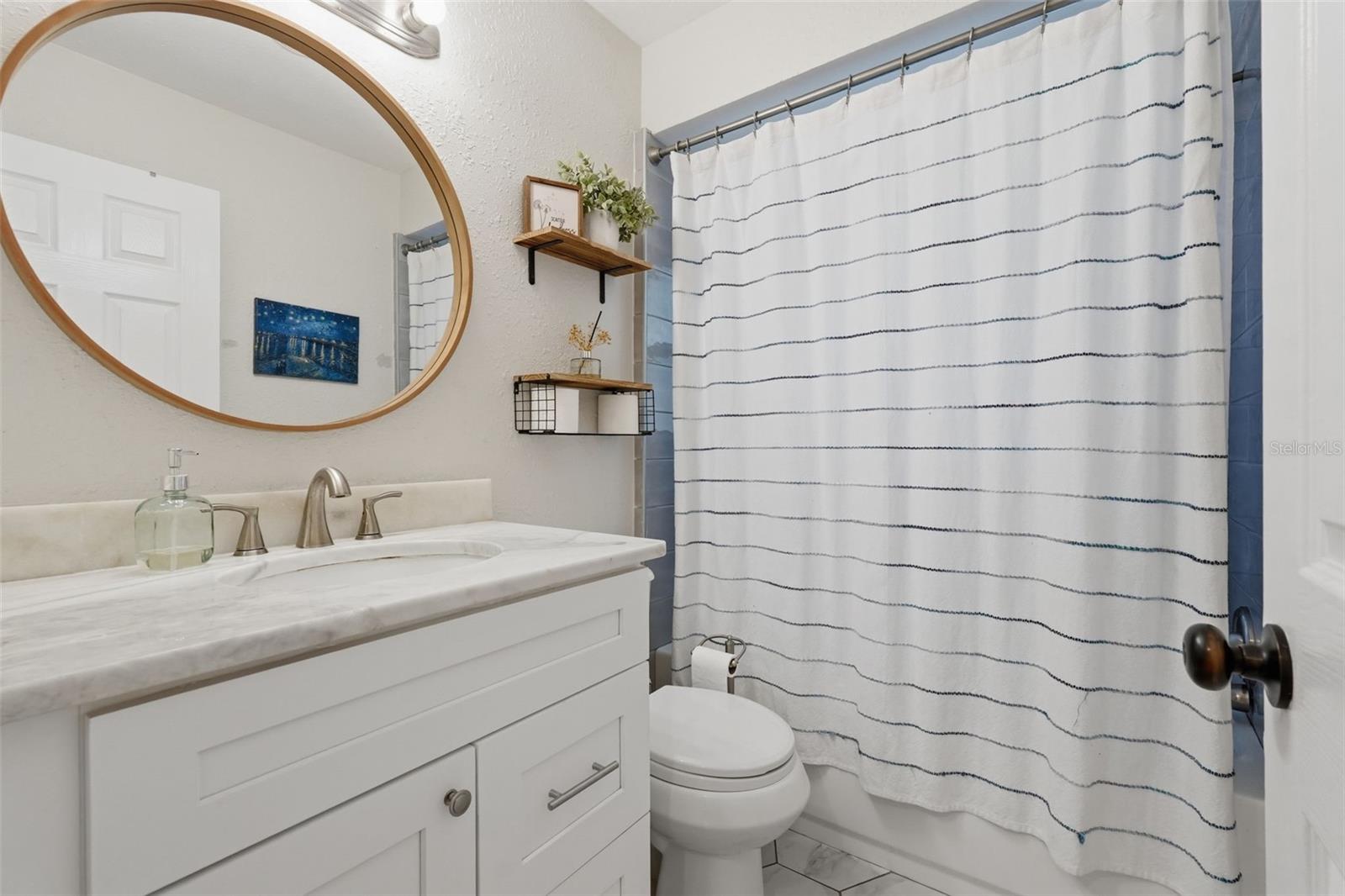 Hall bath