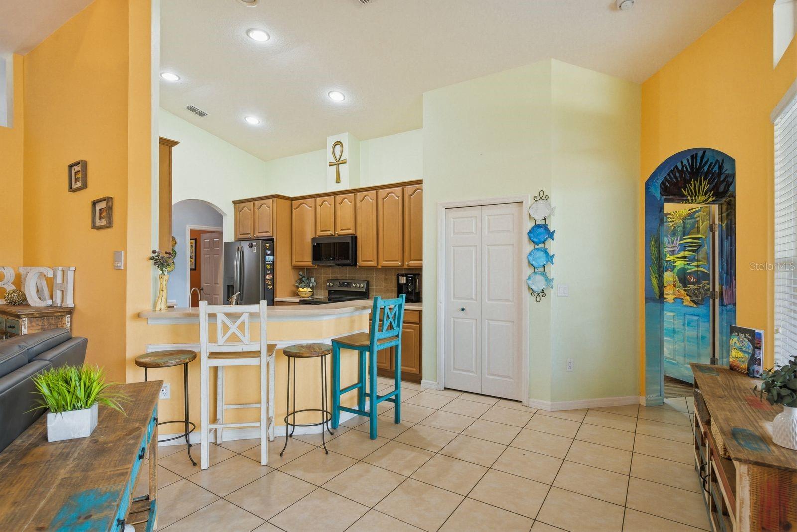 Family Room Facing Kitchen