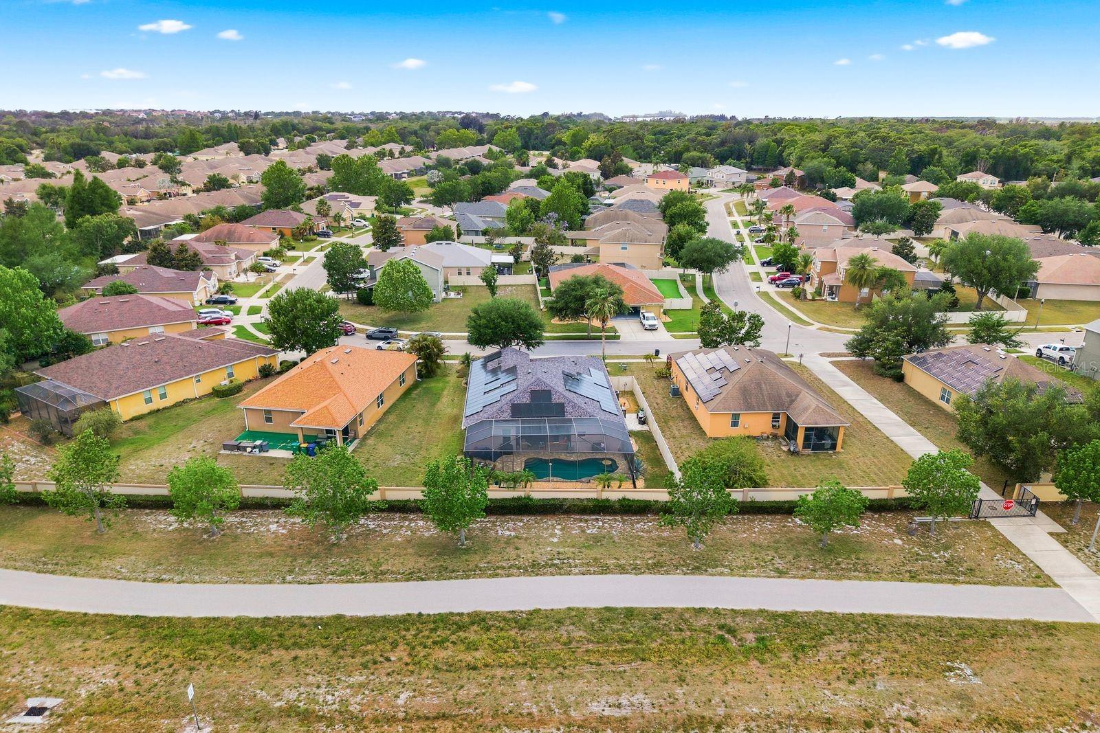 Location is everything! The Coastal Anclote Trail is steps out your back door!
