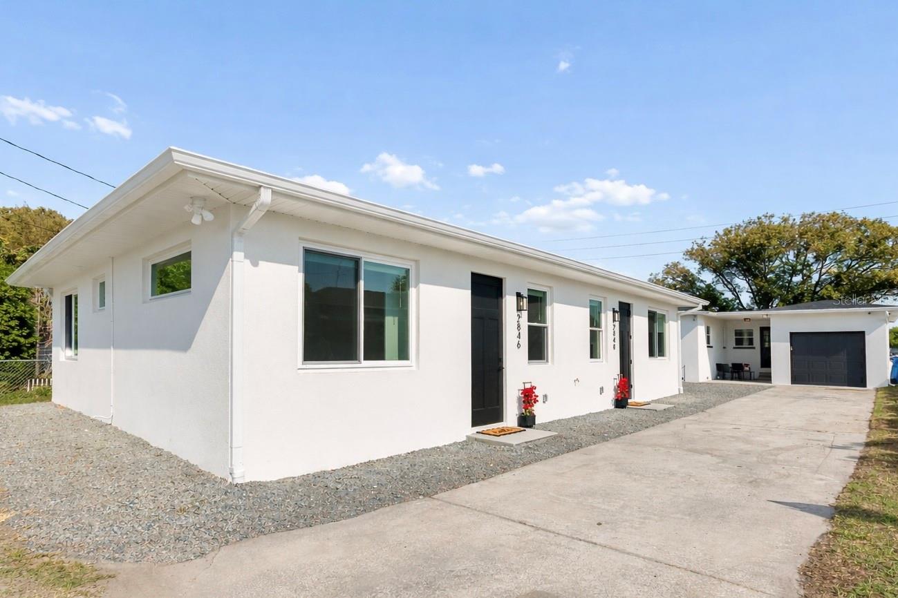 2846 & 2848 (Two NEW CONSTRUCTION duplex units in rear of property)