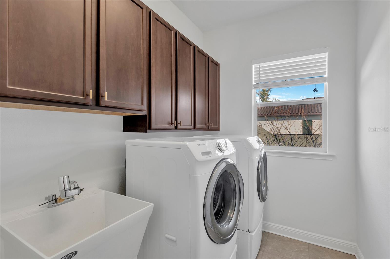 upstairs laundry room