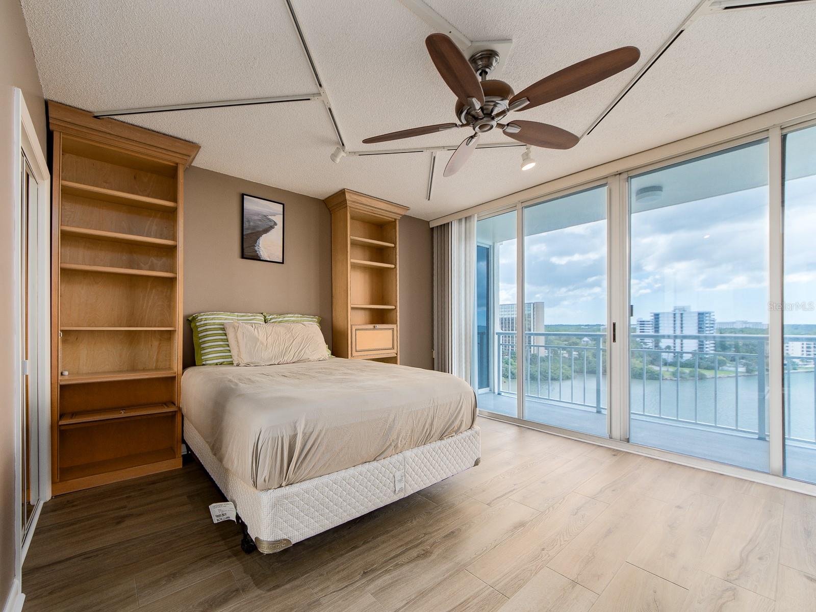 Third bedroom with balcony access