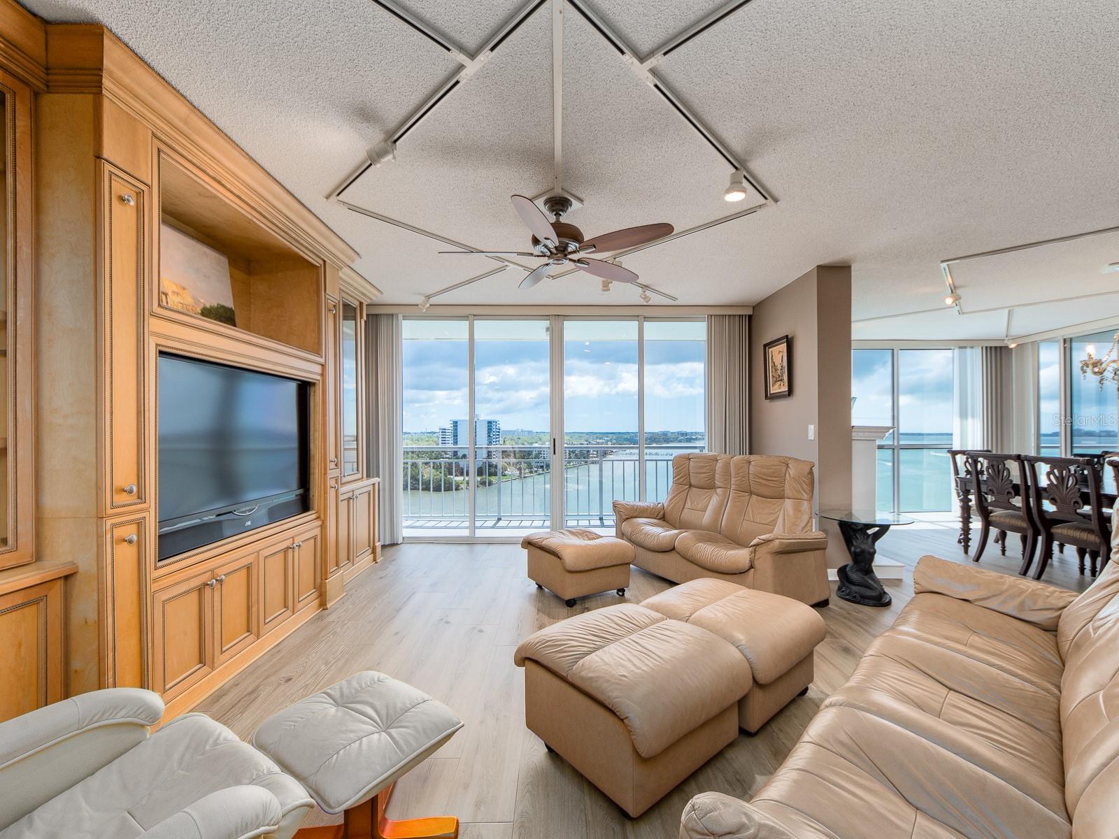 Breathtaking views greet you