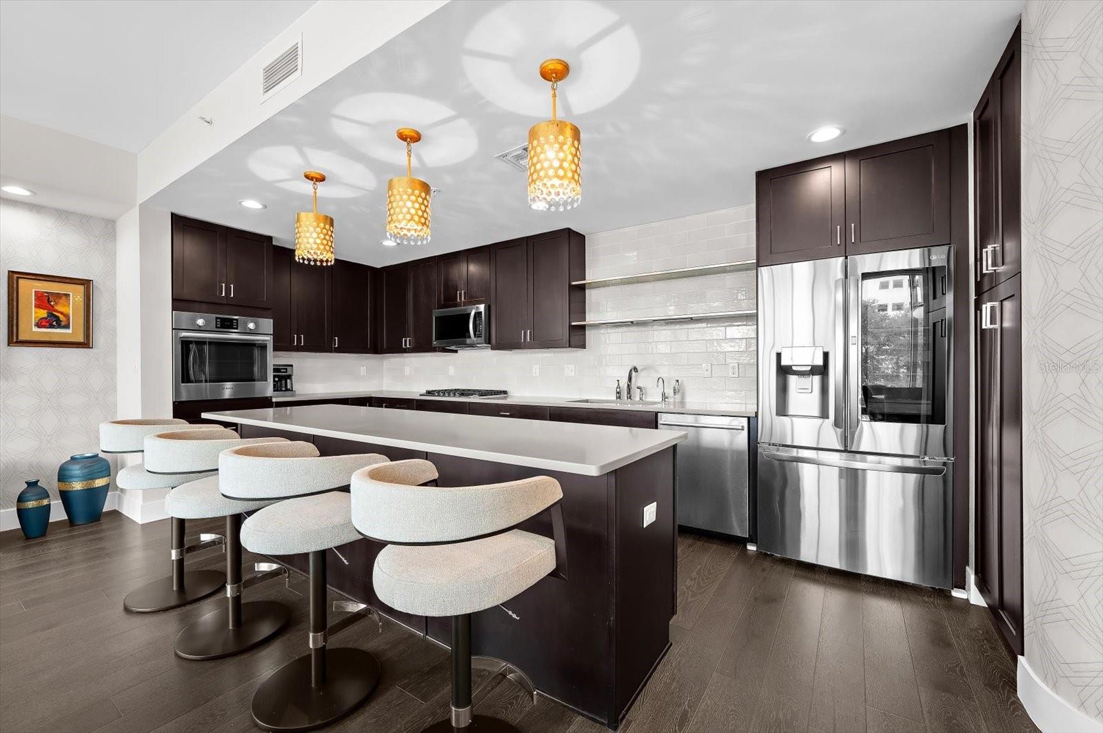 Kitchen and Living Room