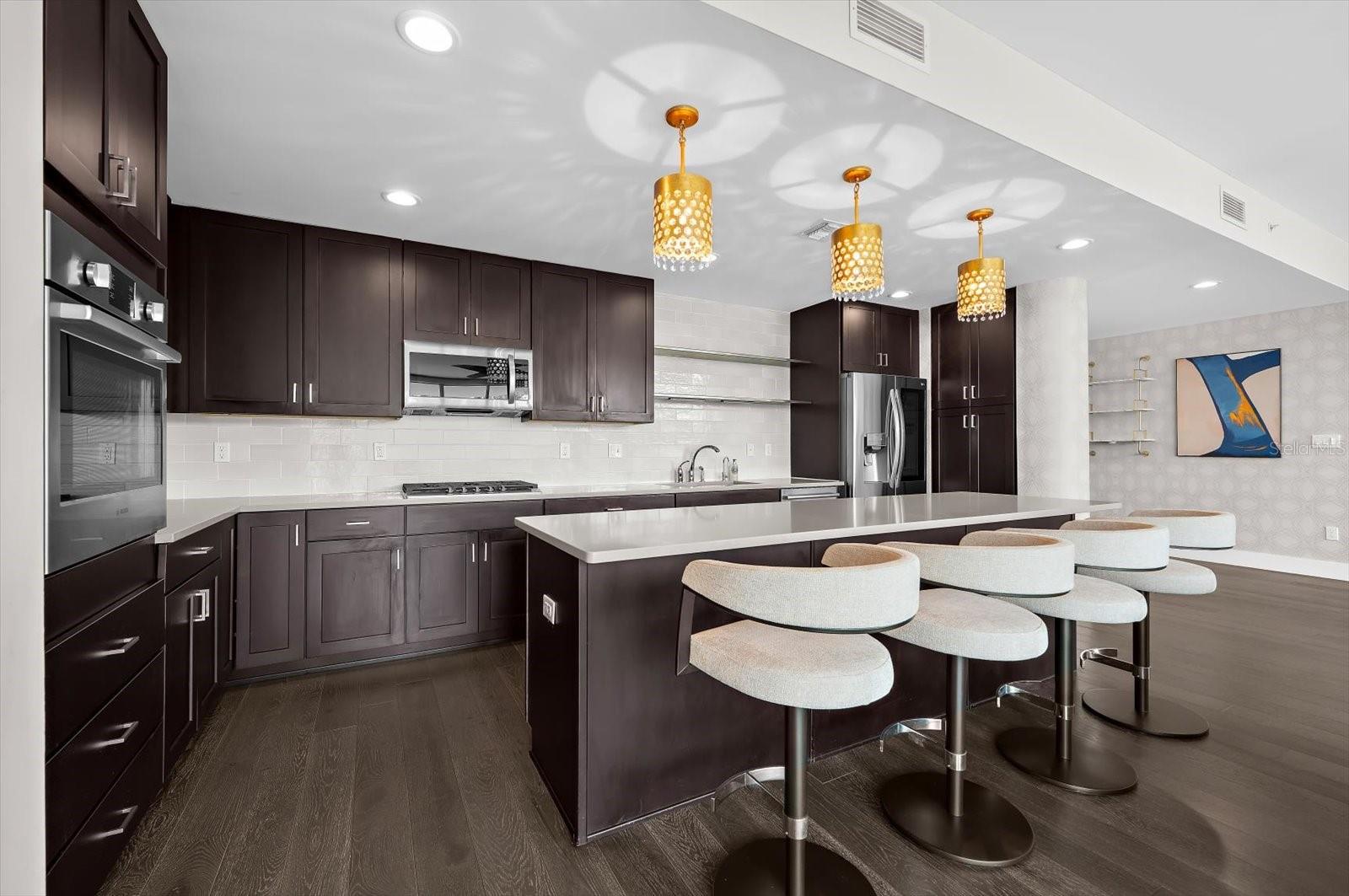 Kitchen and Living Room