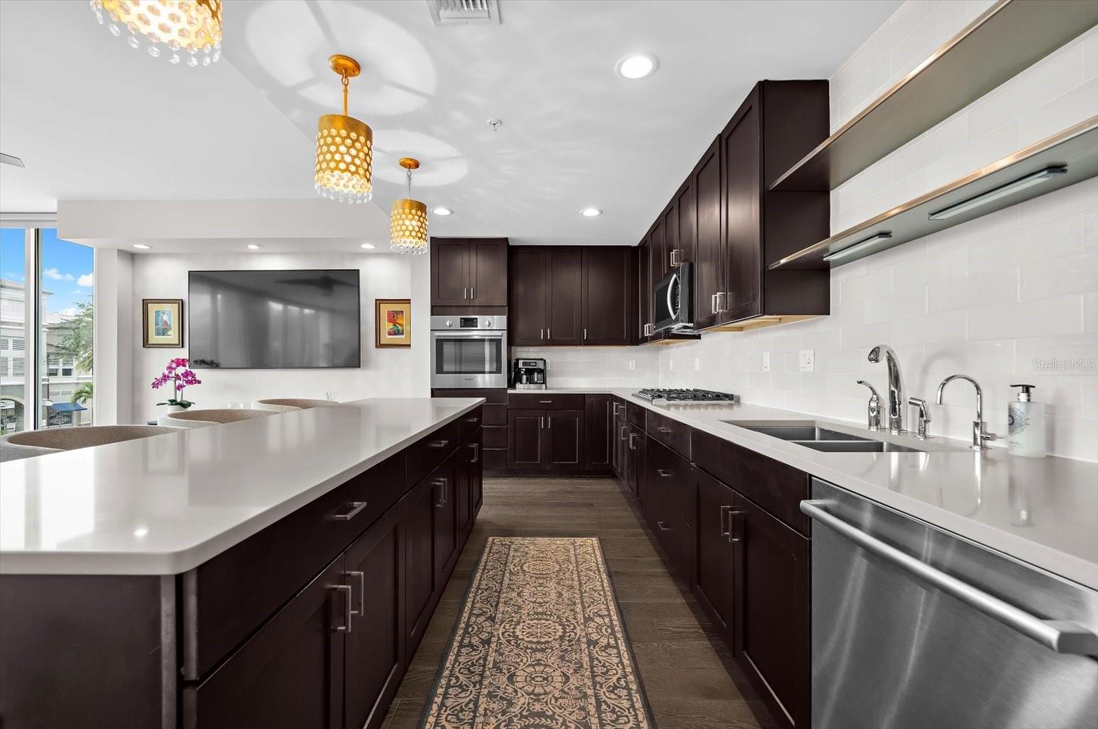 Kitchen and Living Room