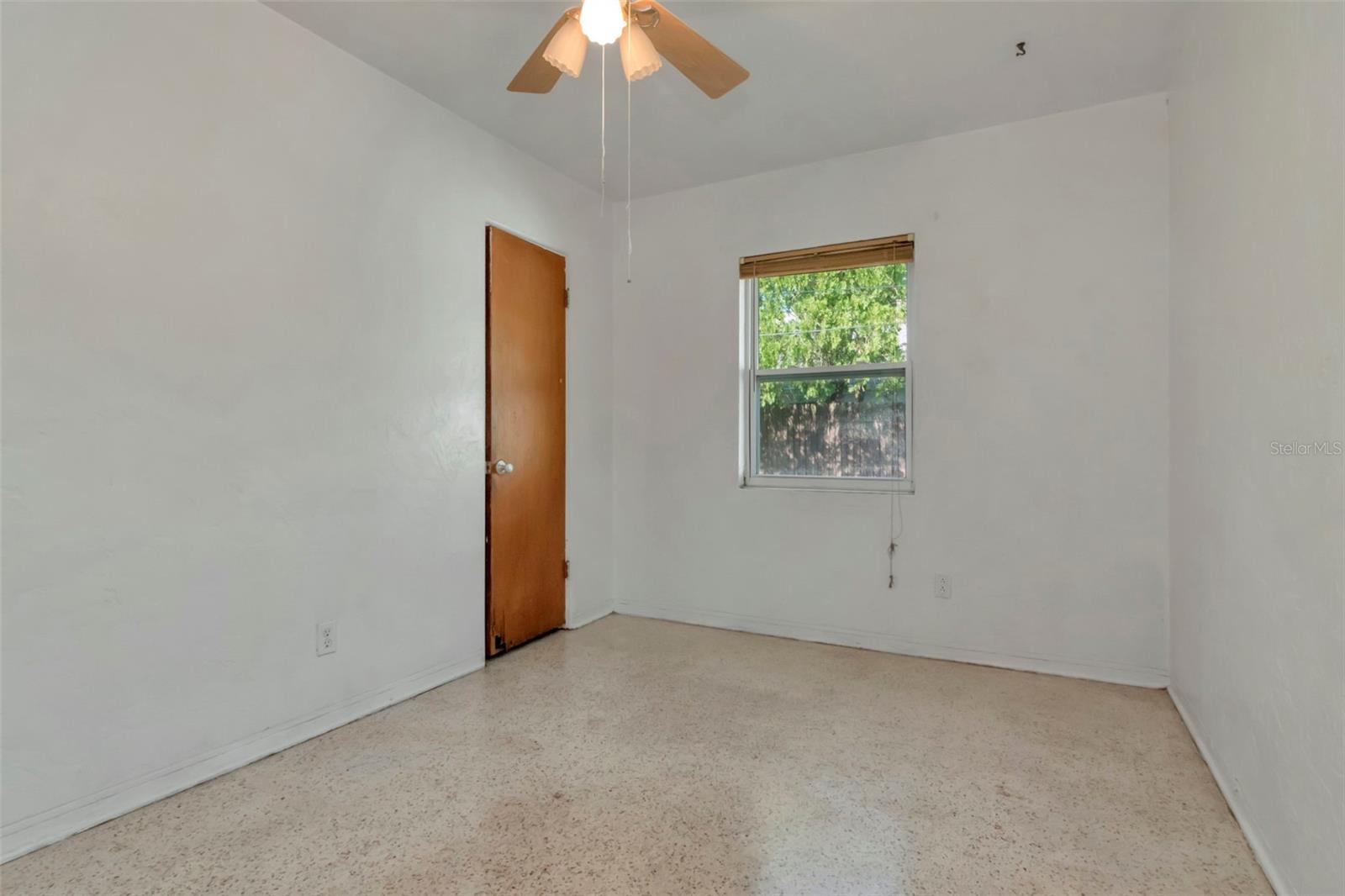 Bedroom and closet door.