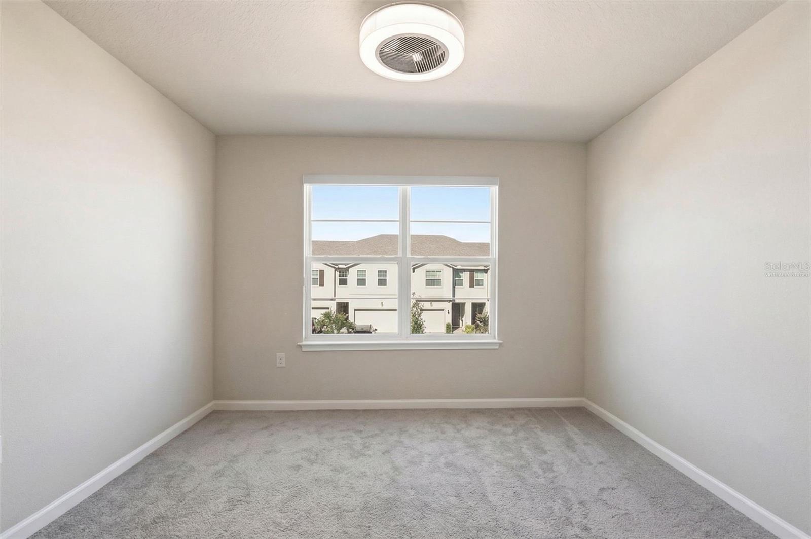 Virtually Staged-Bedroom Three