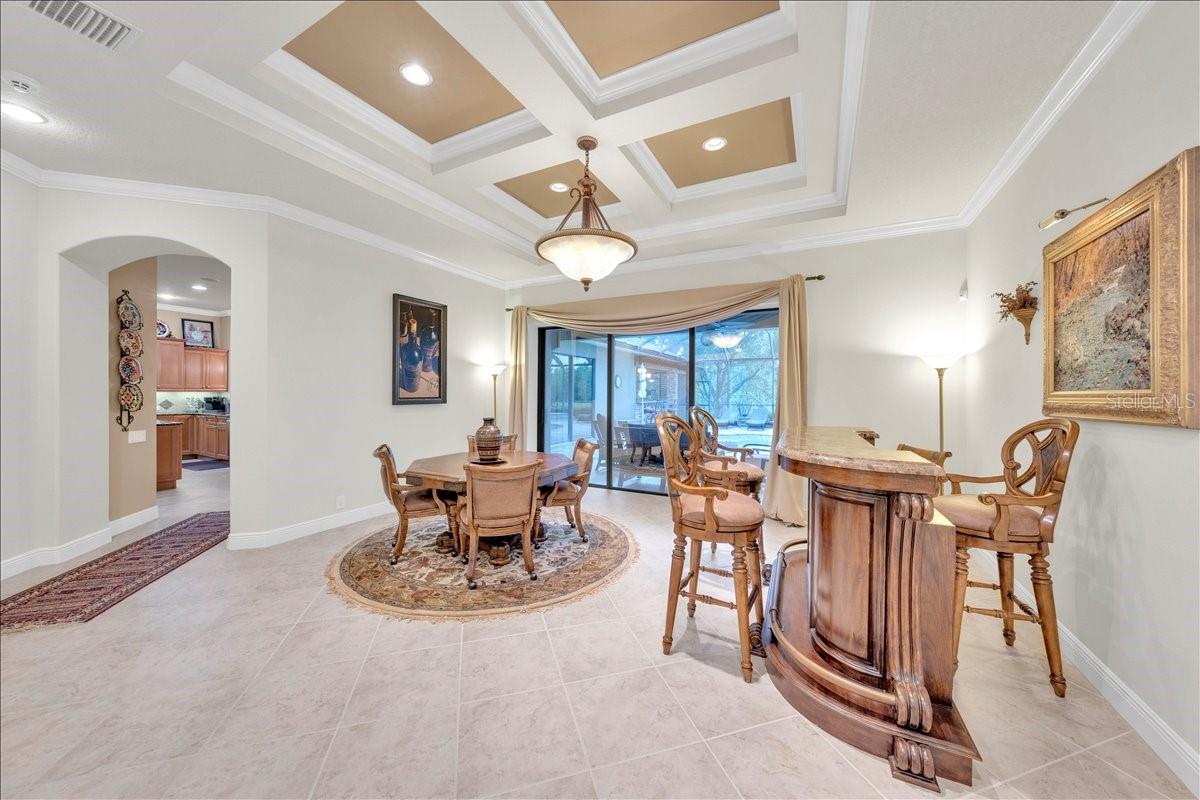 Great space to sit and entertain your guests!