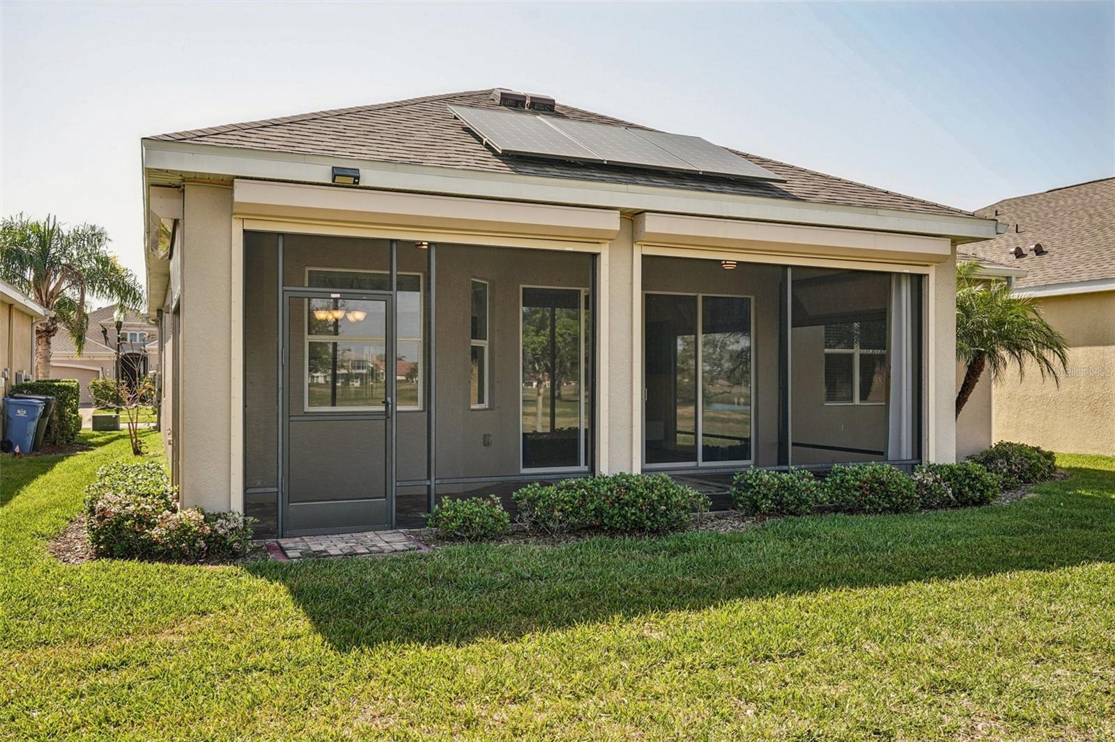 Motorized Hurricane Screens Included