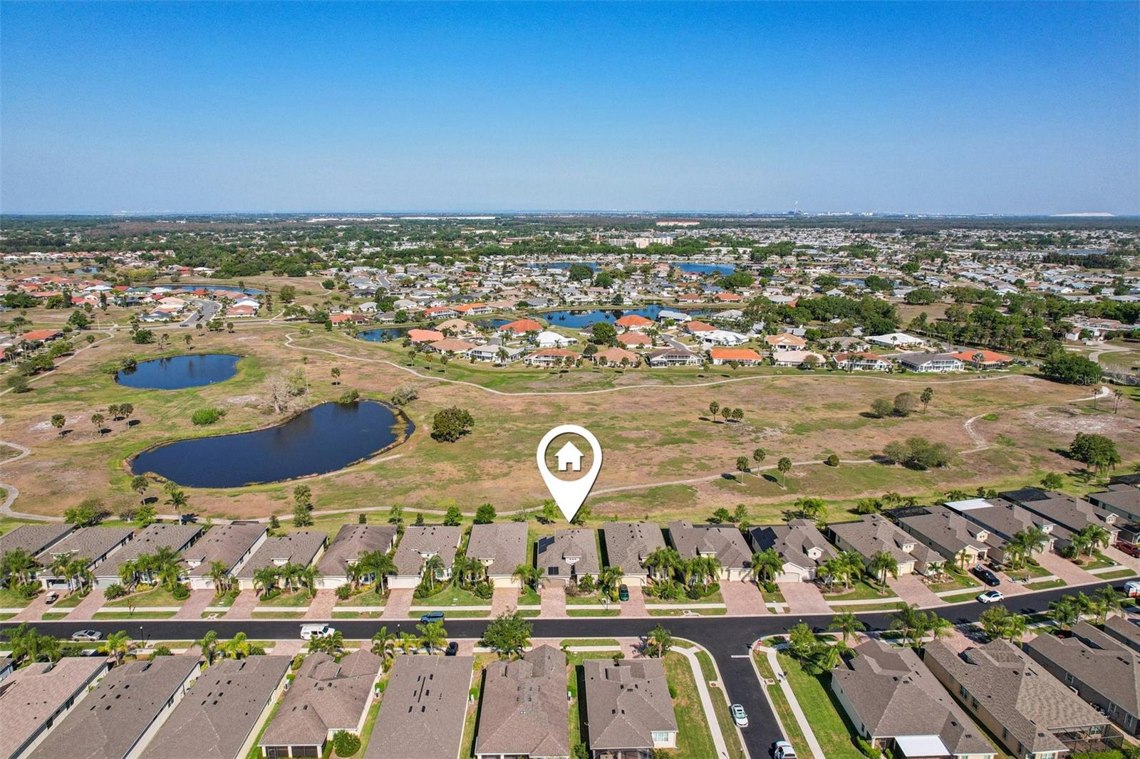 Right on the Golf Course