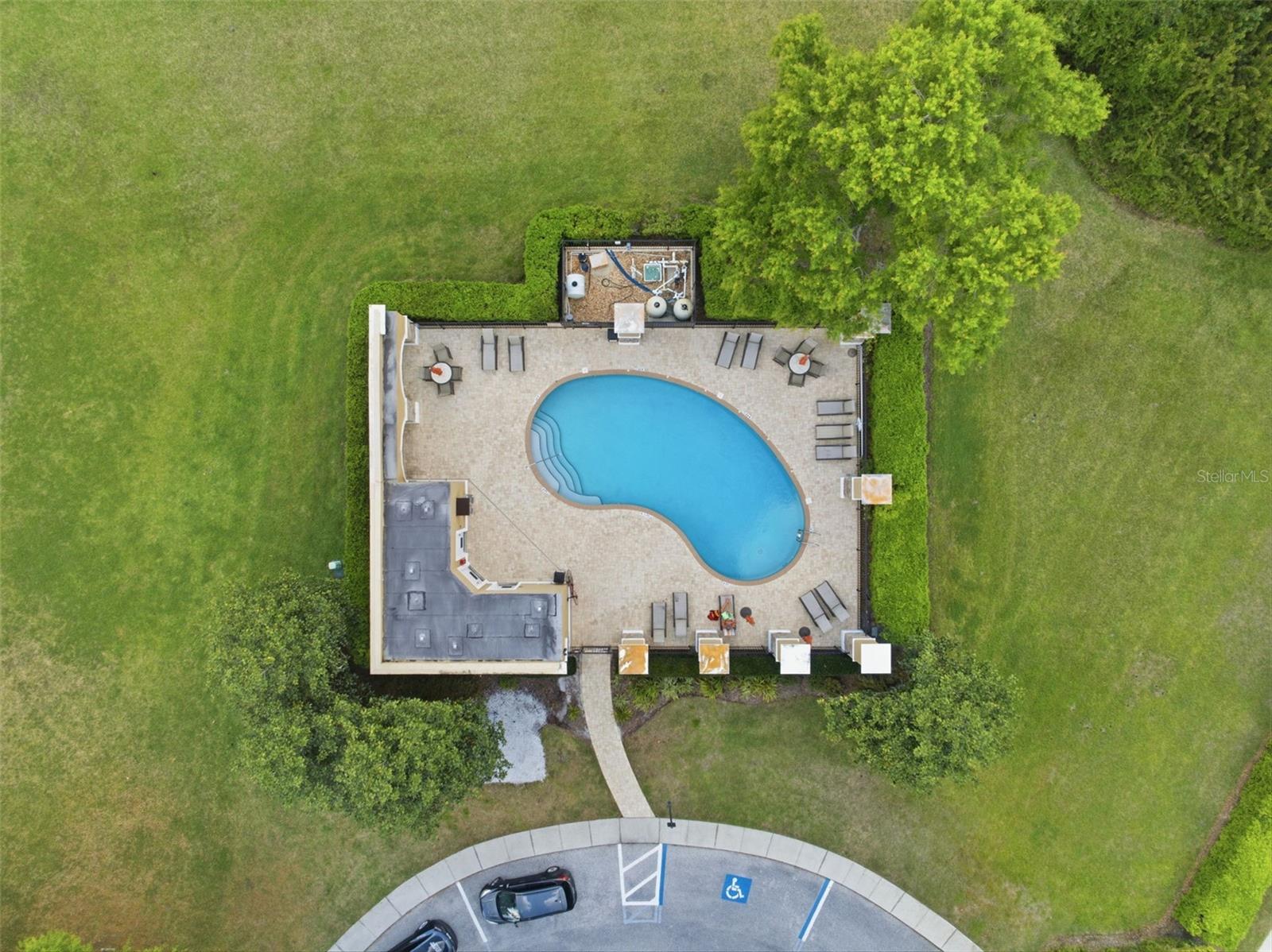 Aerial of Amenities